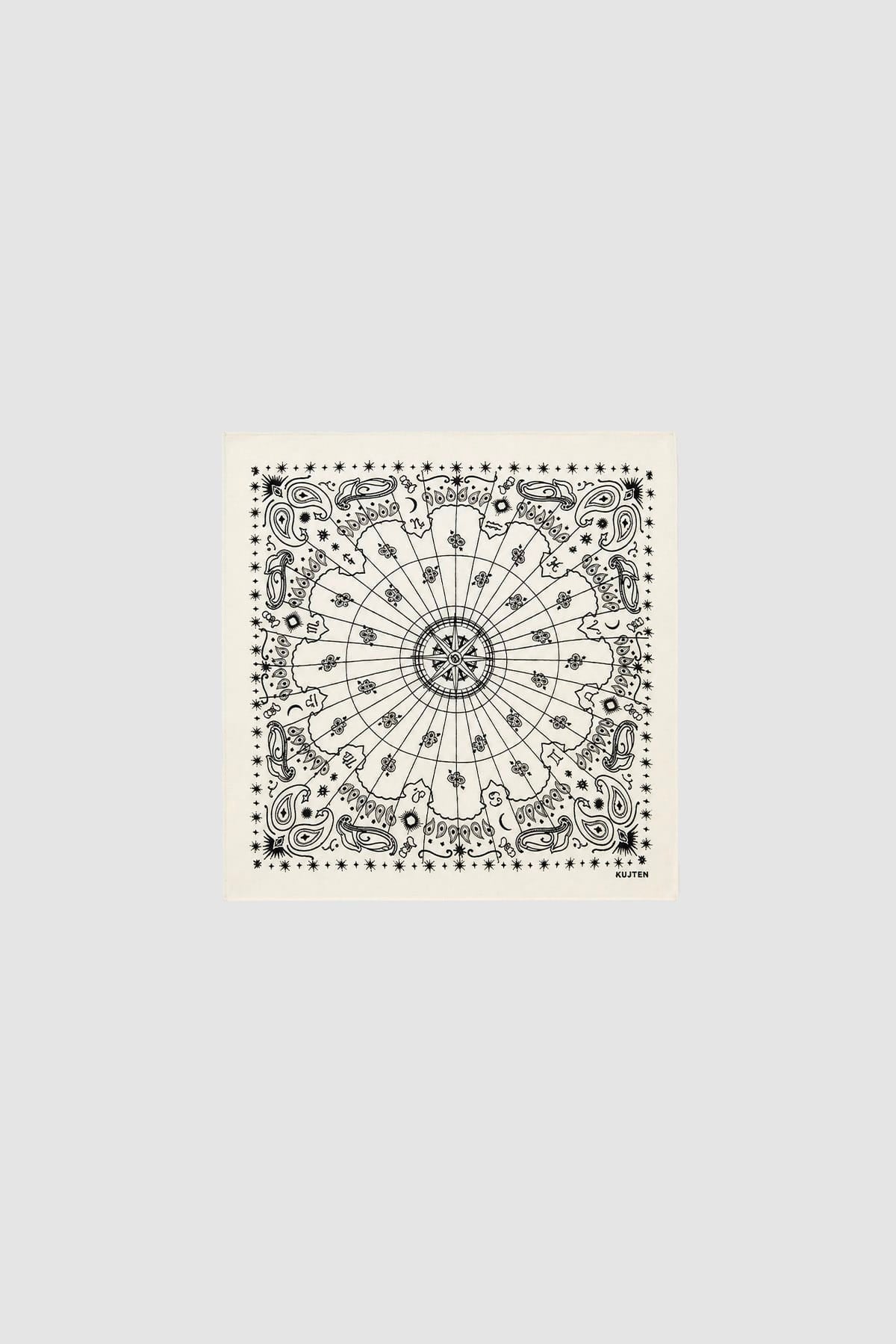 Foulard in cashmere donna Kujten Hachi Astro