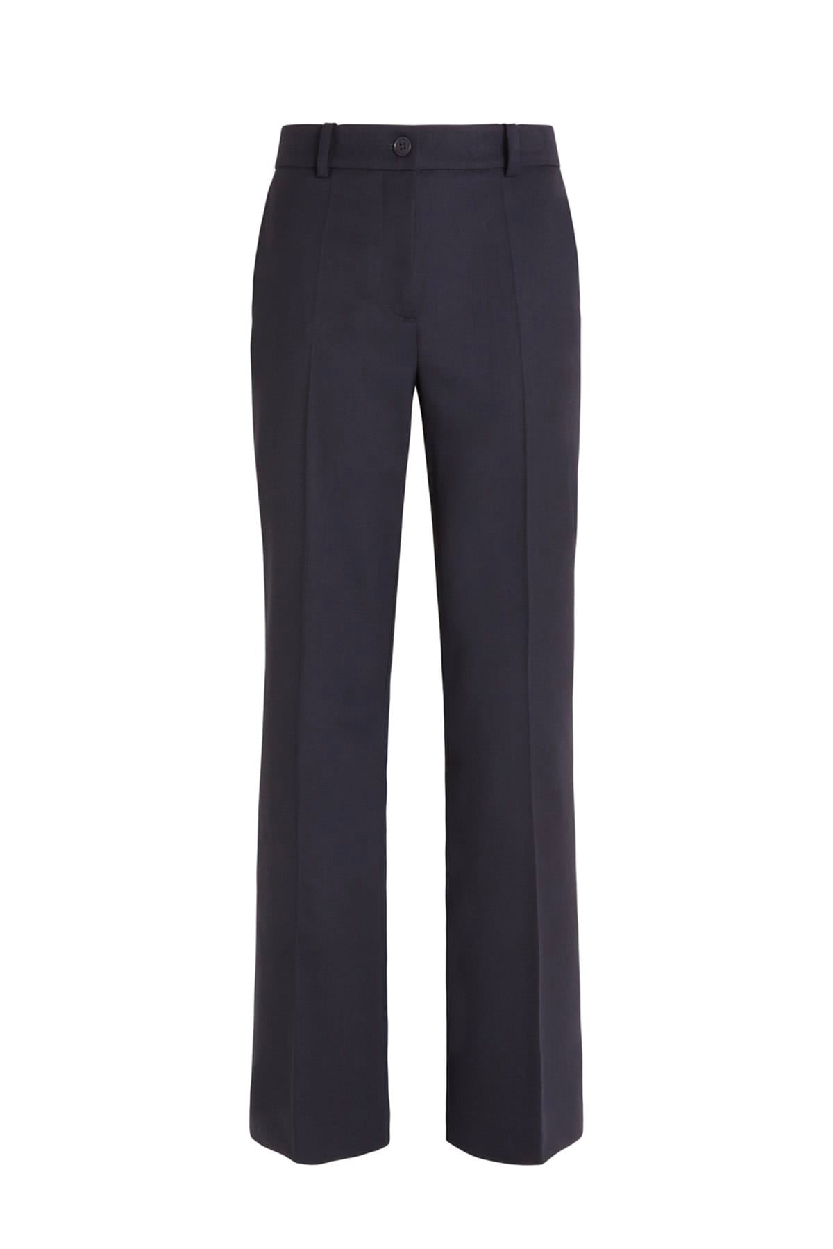 Pantaloni blu donna Parosh D230131X