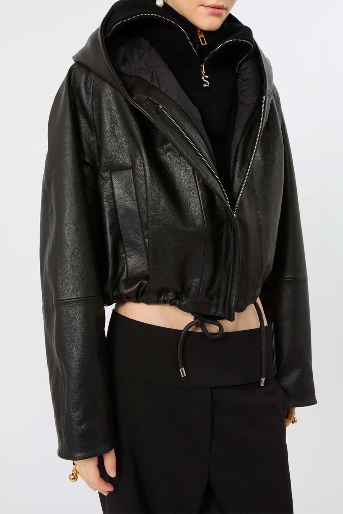 Giacca in Pelle donna Sportmax Spxkabala