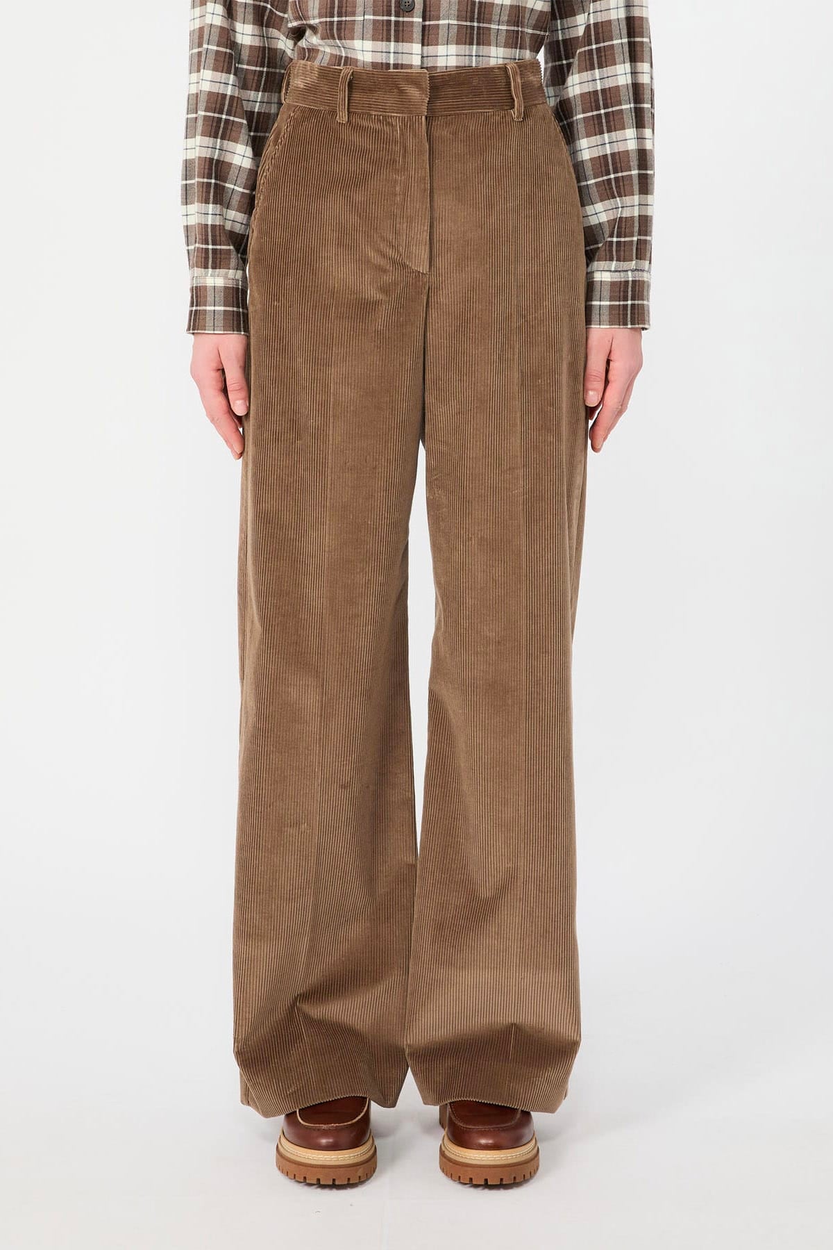 MAXMARA'S BRANDS PANTALONE LUNGO  Pantaloni in Velluto donna Max Mara Weekend Wkdtania