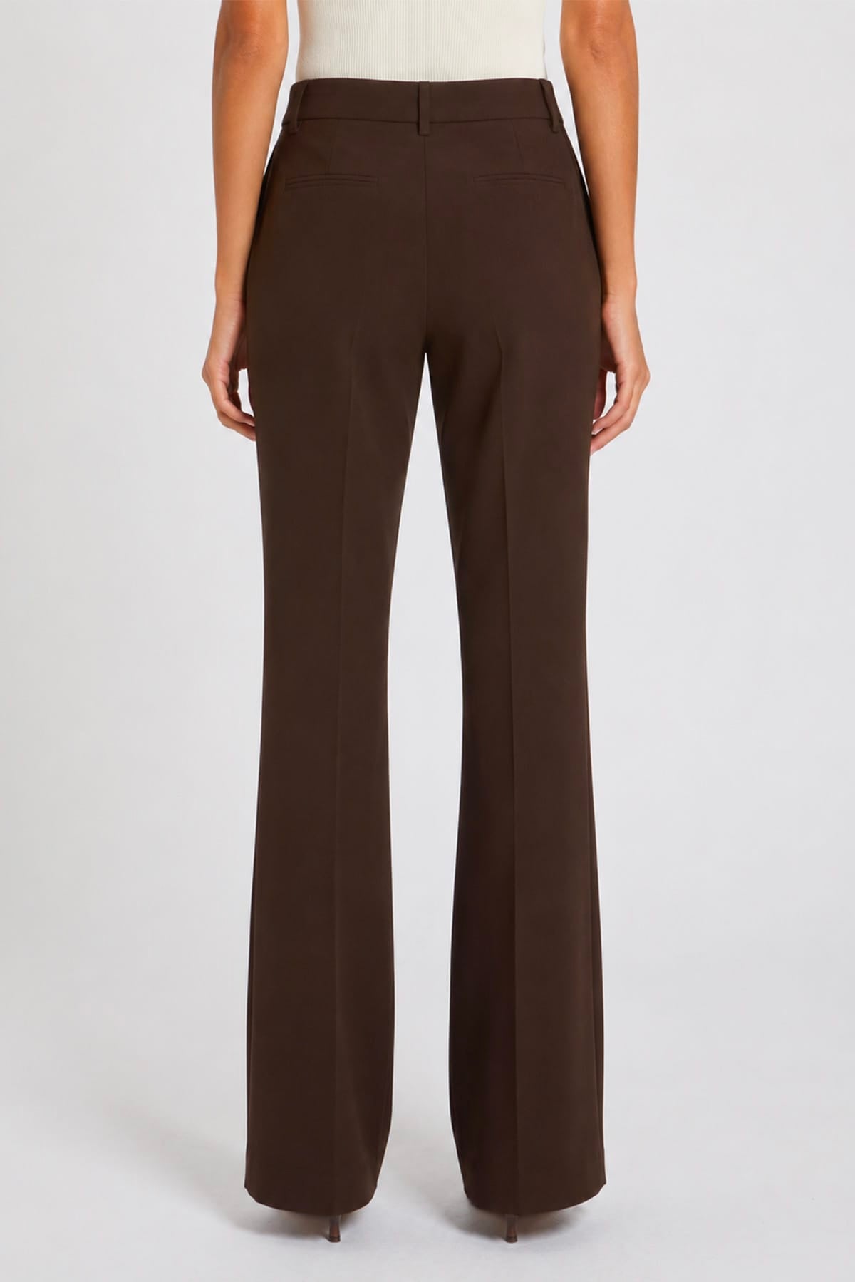 MARELLA PANTALONE LUNGO  Pantaloni donna marroni Marella Mllquassia