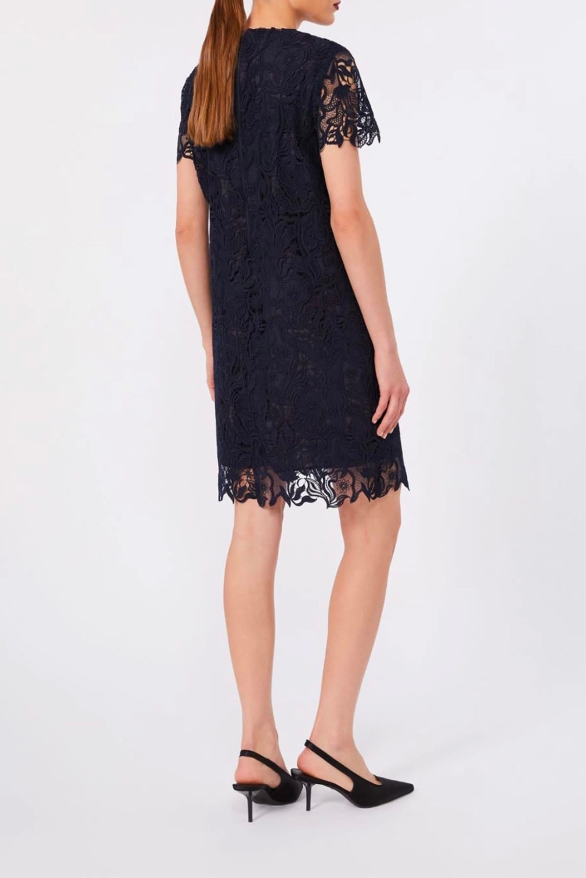 Abito corto in pizzo macrame Max Mara Studio Mseassenzi