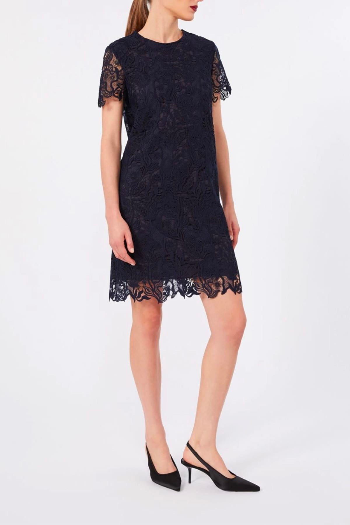 Abito corto in pizzo macrame Max Mara Studio Mseassenzi