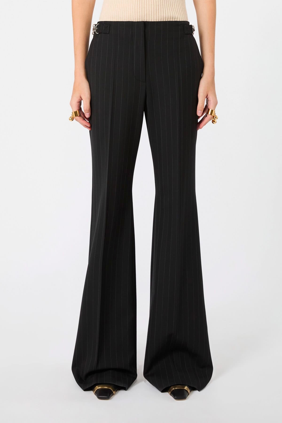 Pantaloni gessati donna Sportmax Spxalcamo