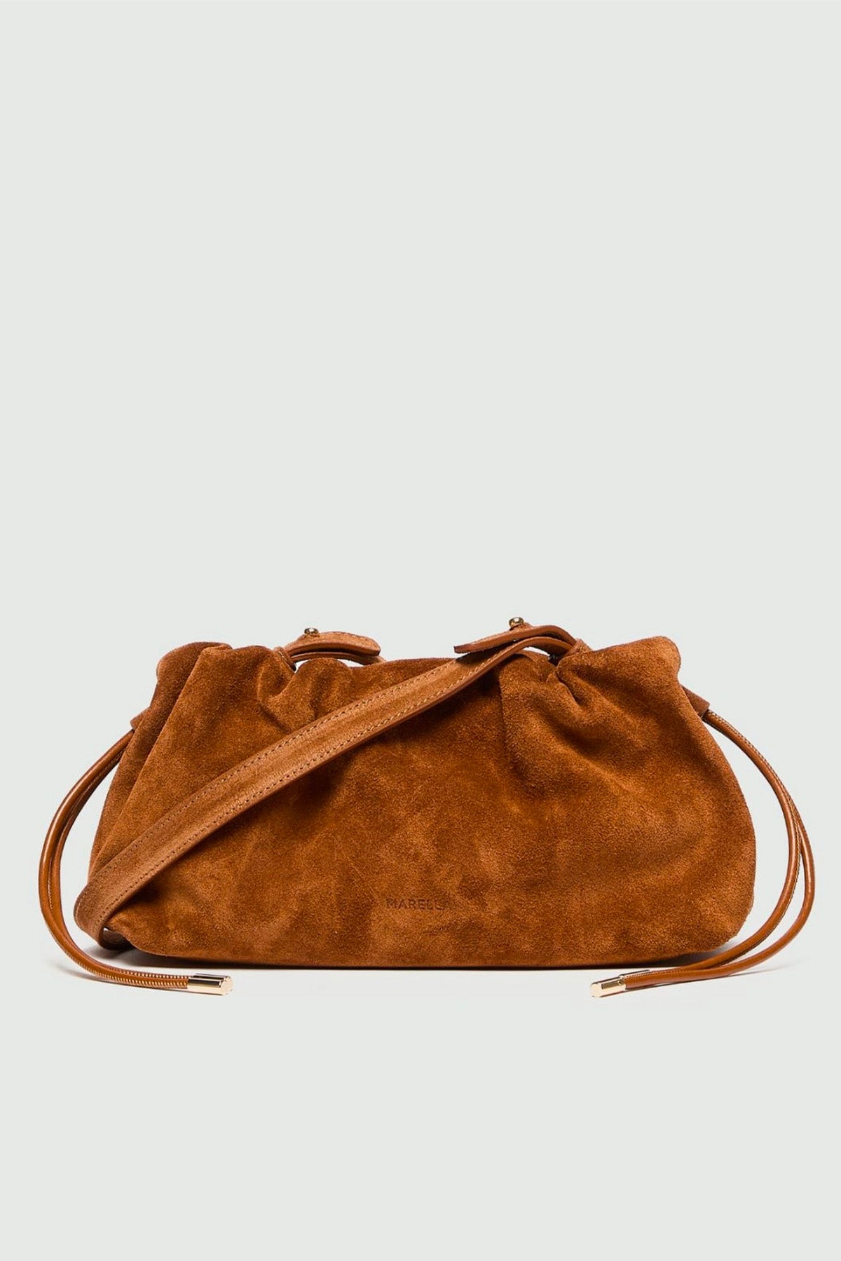 Borsa in pelles camosciata Marella Mlacime
