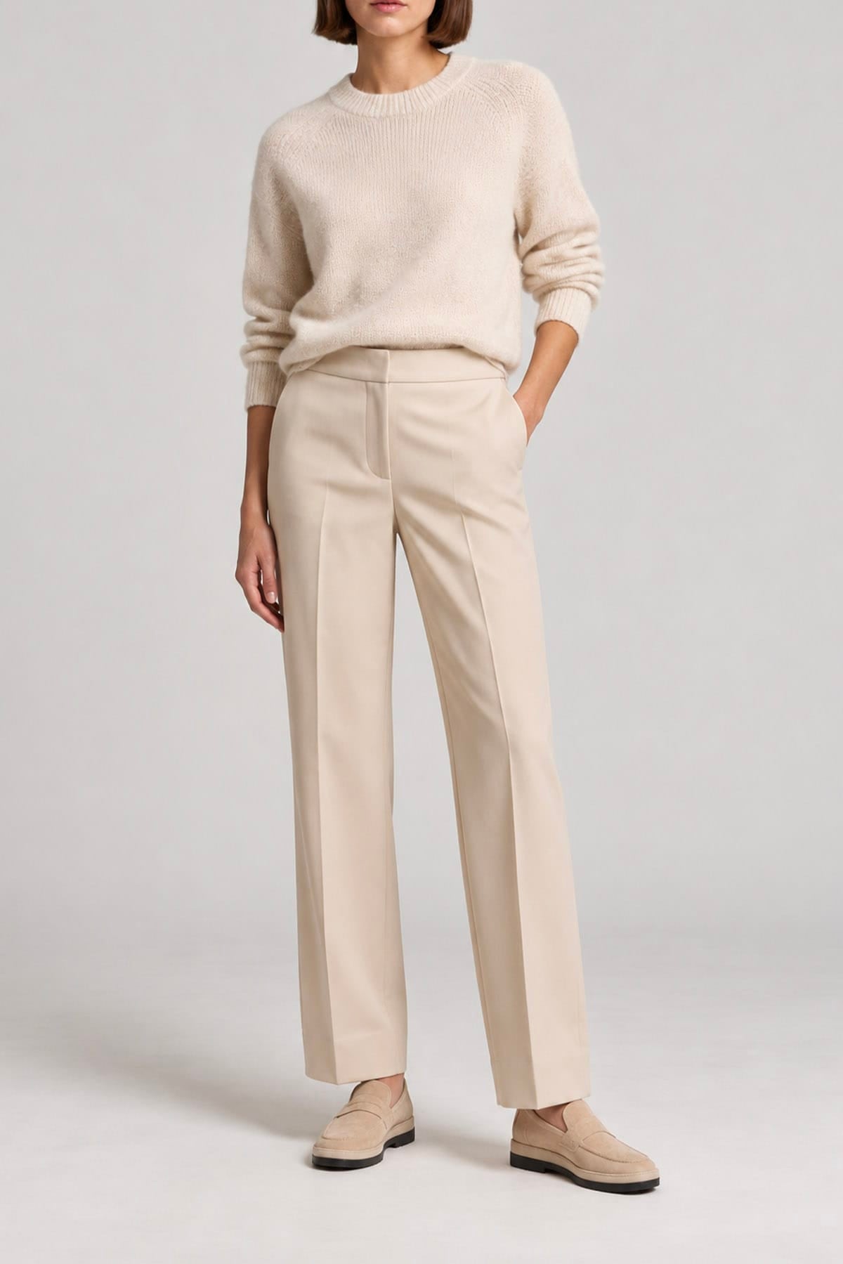 Pantalone donna in tela tecnica Peserico A04765