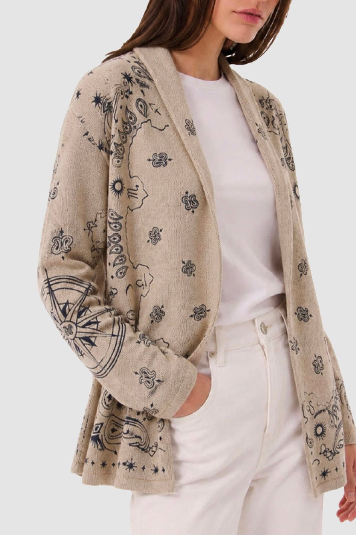 Cardigan in cashmere donna Kujten Cody Astro