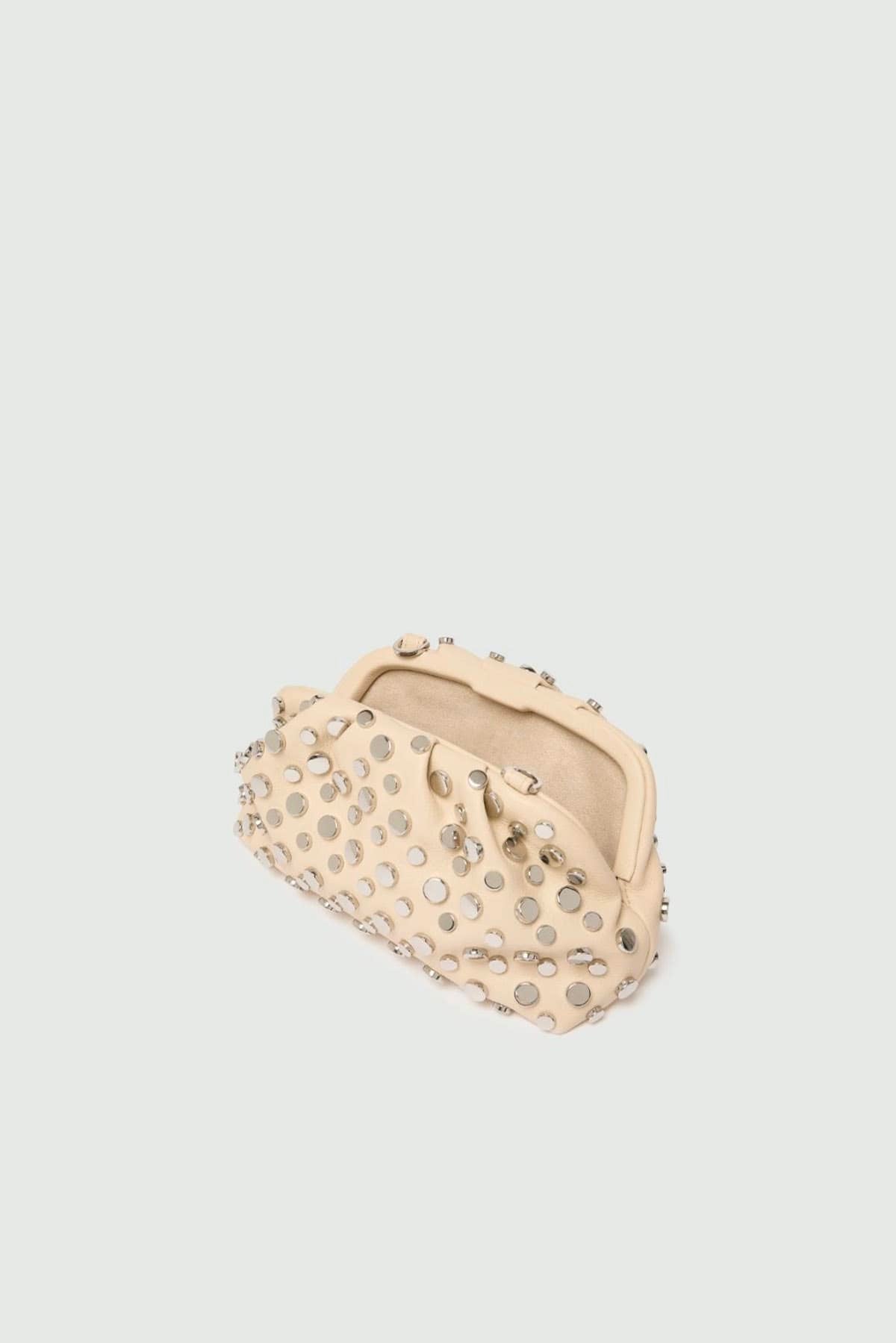 Borsa in ecopelle stampa cervo borchiata Mllnodo