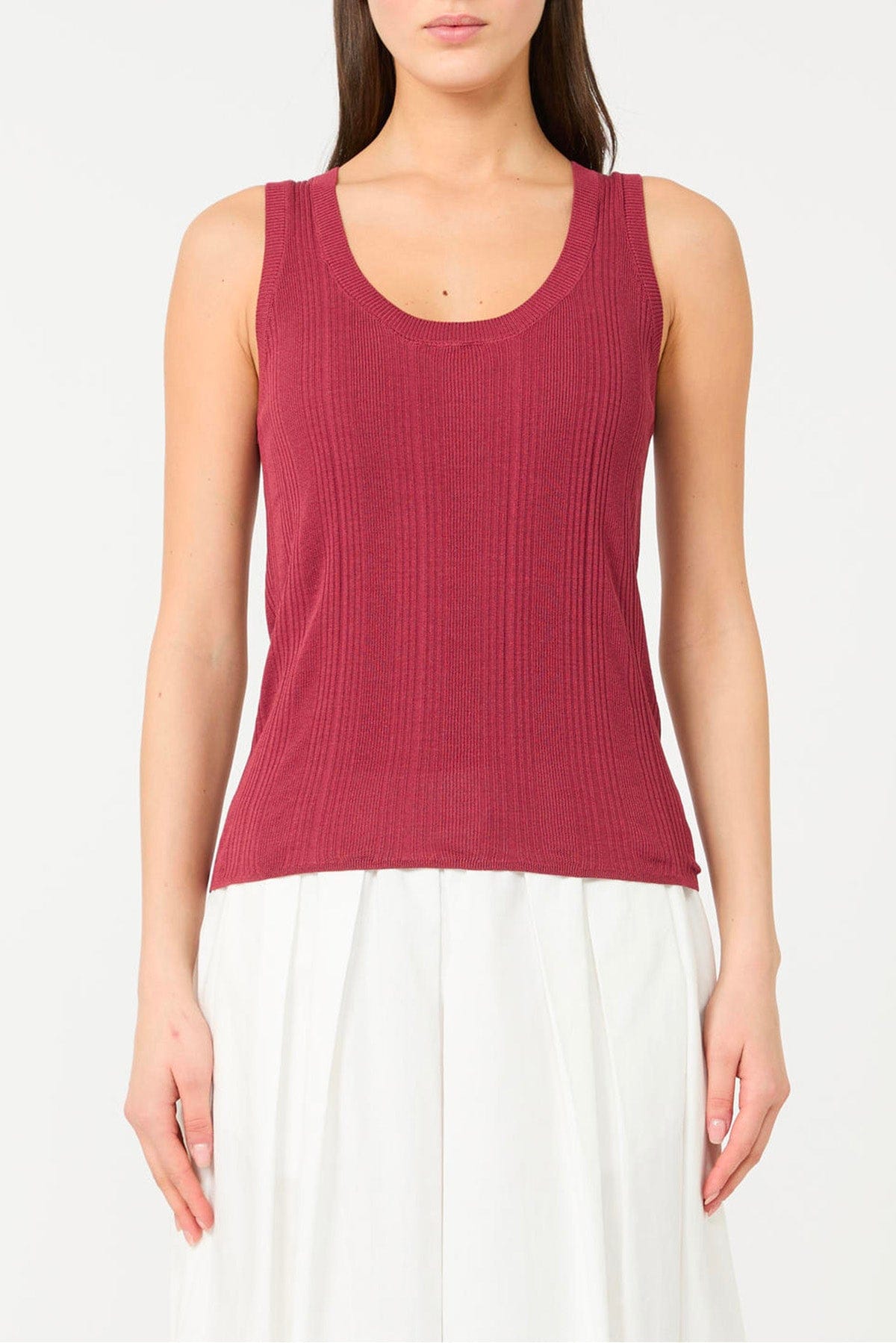 MAXMARA'S BRANDS MAGLIA-CANOTTIERA-TOP  Canotta slim donna Weekend Max Mara Wkdcose