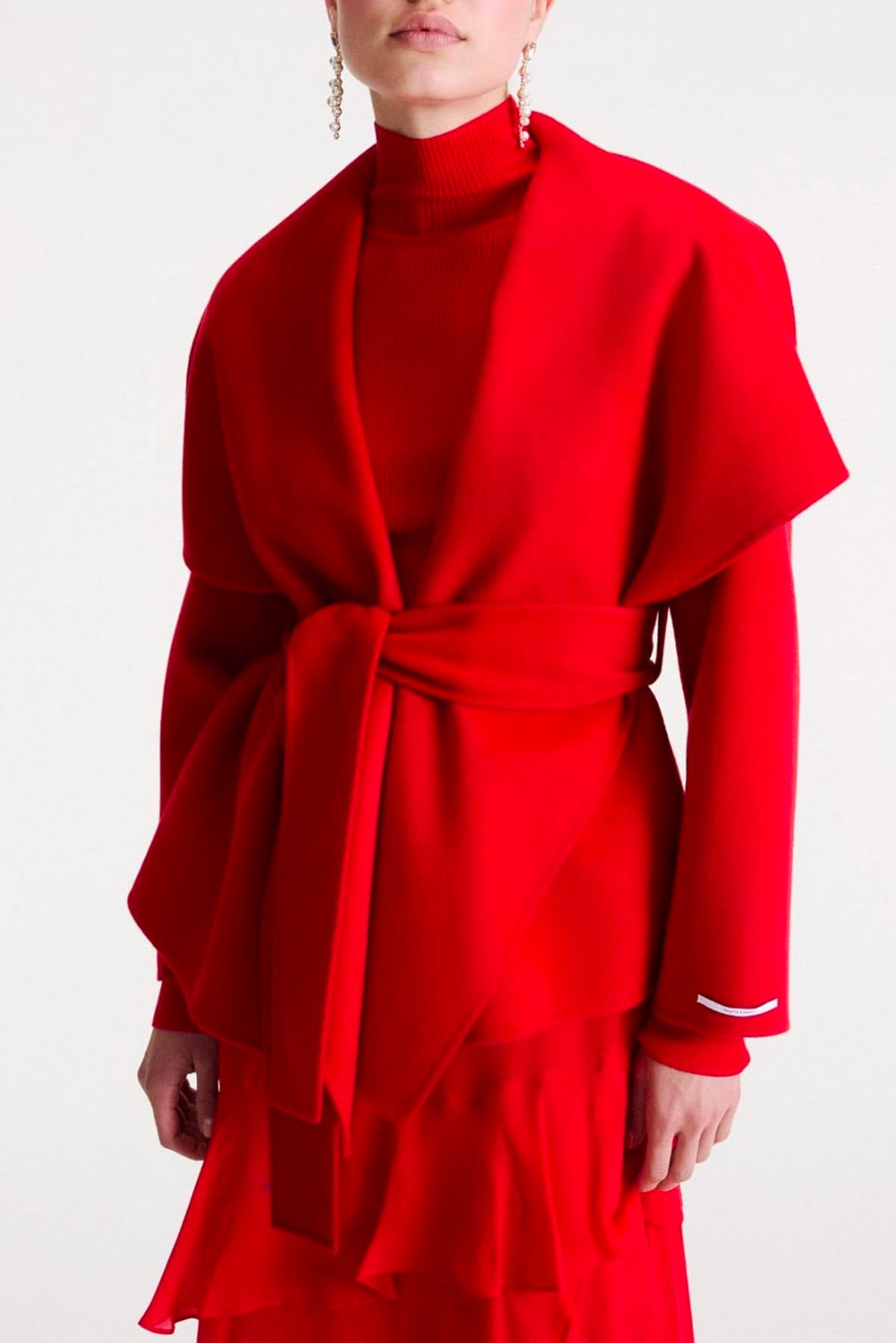 Giaccone double donna Marella in lana Mllpulcino