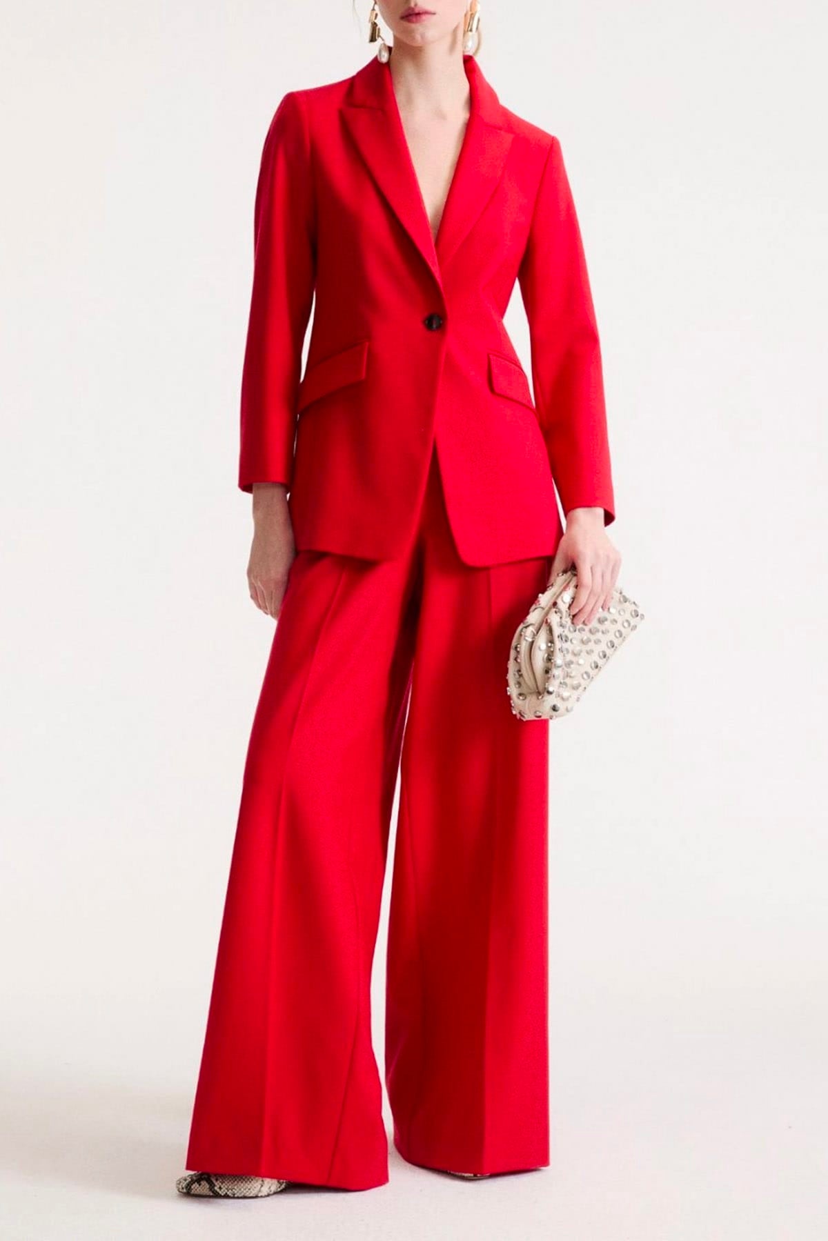 Blazer rosso donna Marella Mllgambero