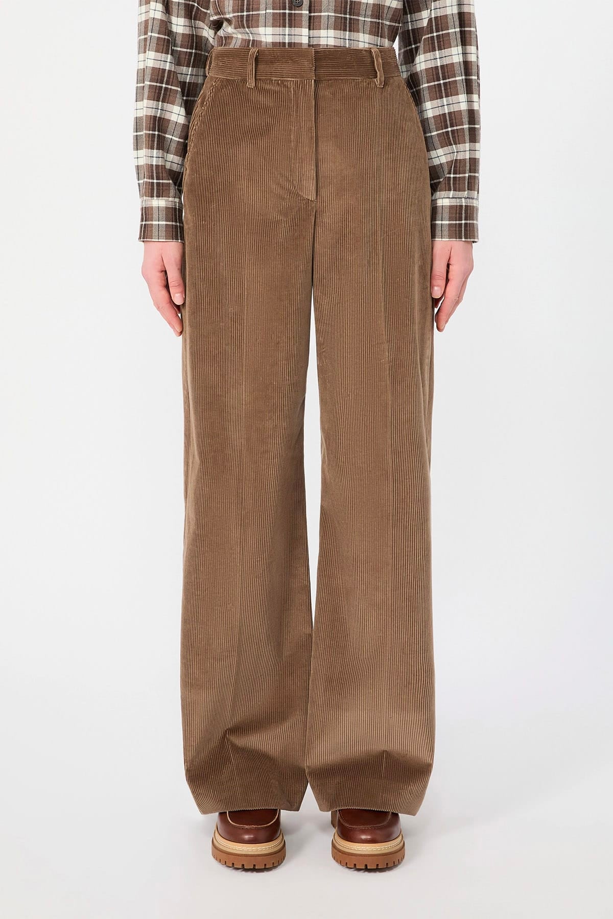 MAXMARA'S BRANDS PANTALONE LUNGO  Pantaloni in Velluto donna Max Mara Weekend Wkdtania