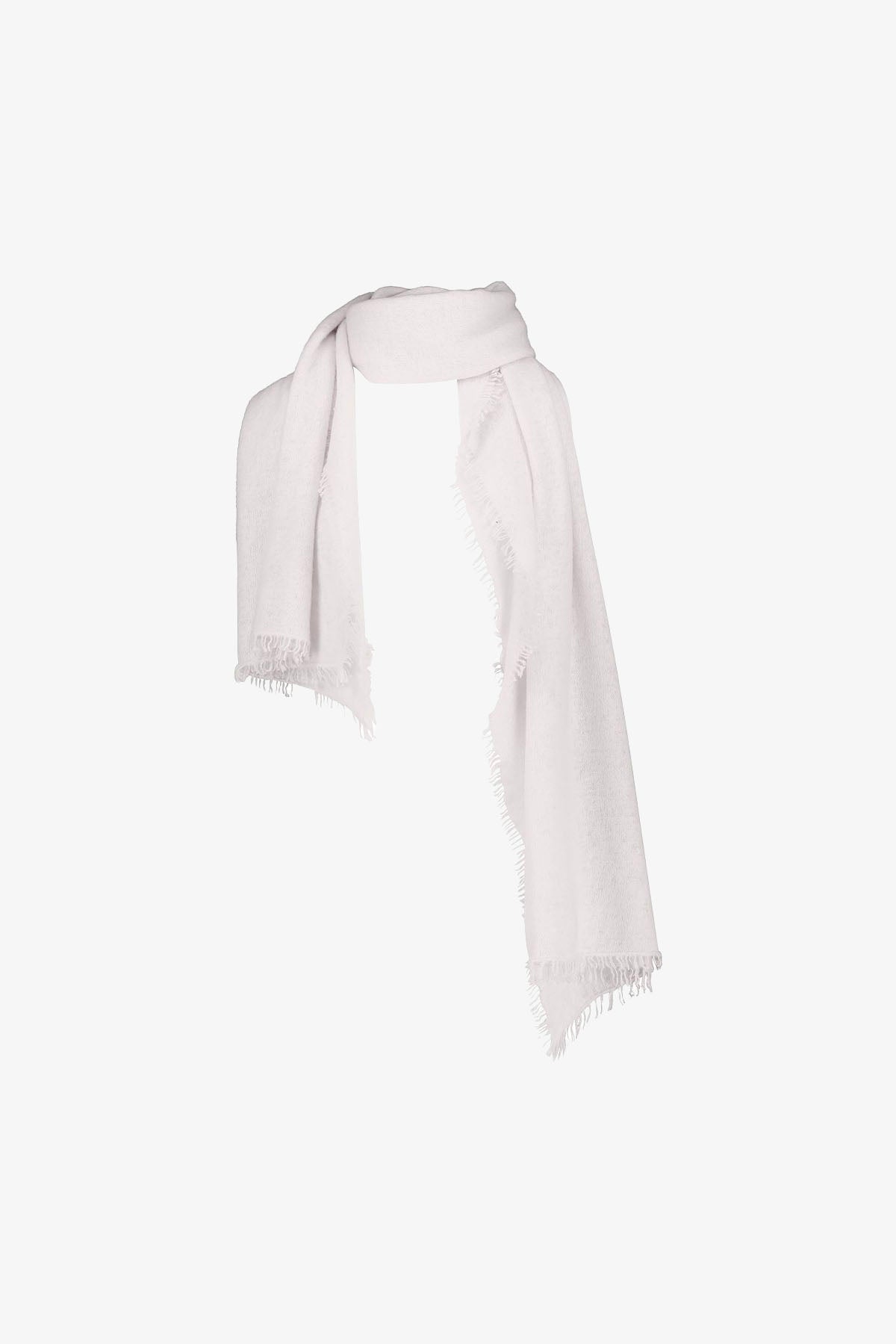 ALLUDE FOULARD-SCIARPA-NASTRO  BIANCO / UNICA Sciarpa in Cashmere Donna Allude 90040