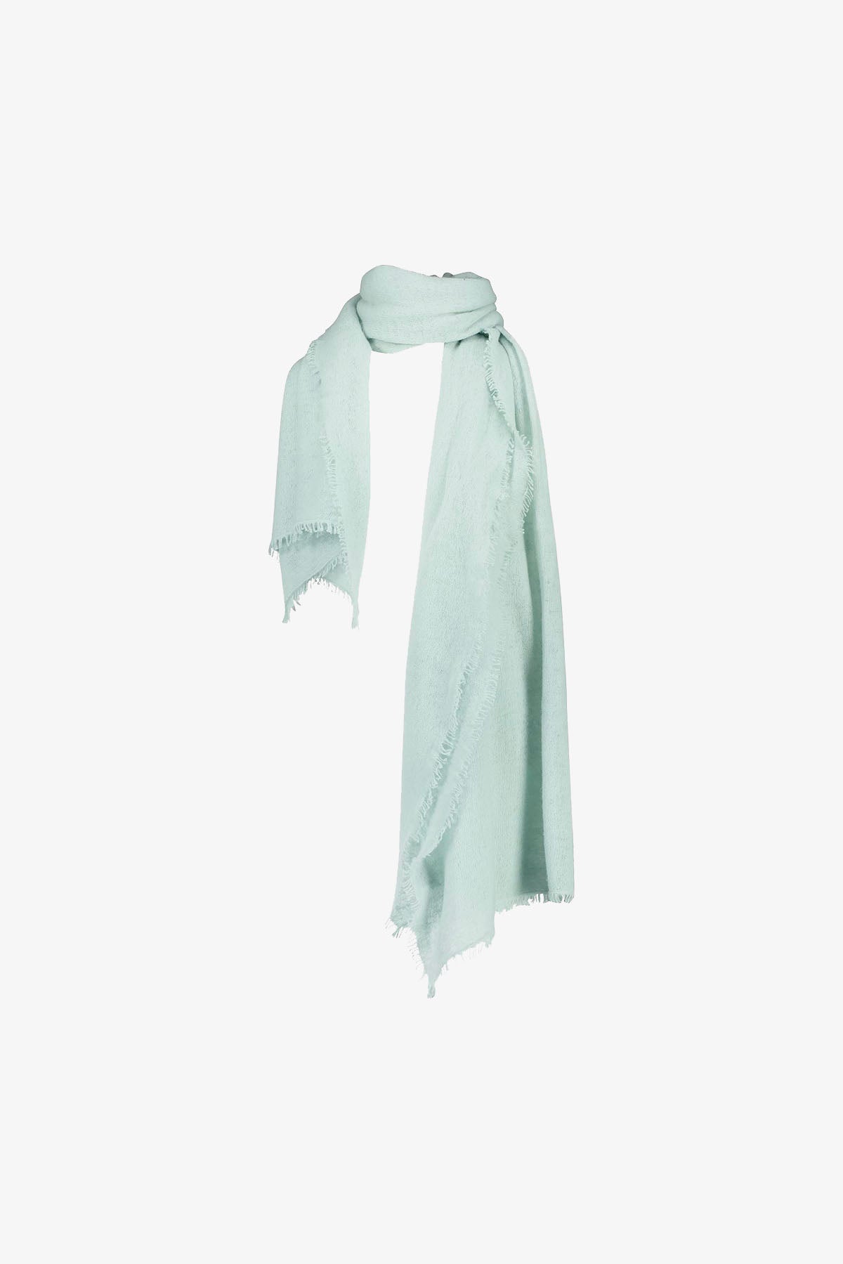 ALLUDE FOULARD-SCIARPA-NASTRO  VERDE TIFFANY / UNICA Sciarpa in Cashmere Donna Allude 90040