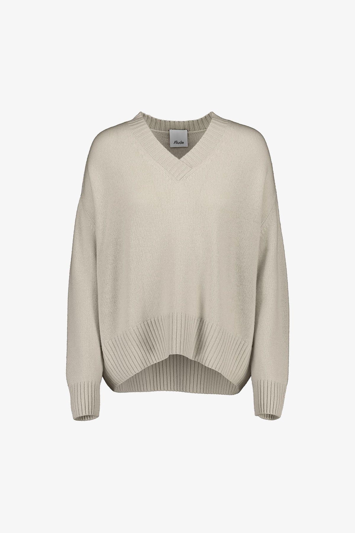 ALLUDE MAGLIA-CANOTTIERA-TOP  CORDA / XS Maglia in Cashmere Donna Allude 11155