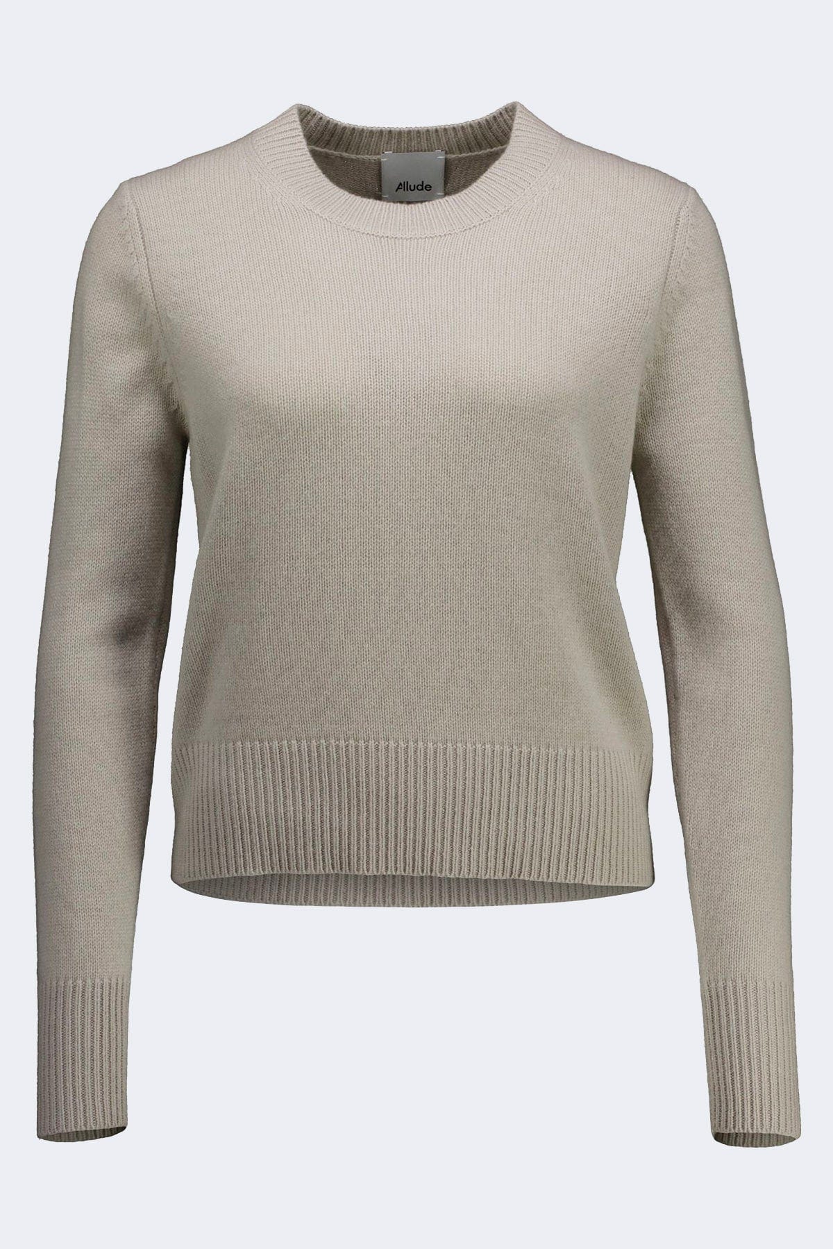 ALLUDE MAGLIA-CANOTTIERA-TOP  Maglia girocollo in cashmire donna Allude