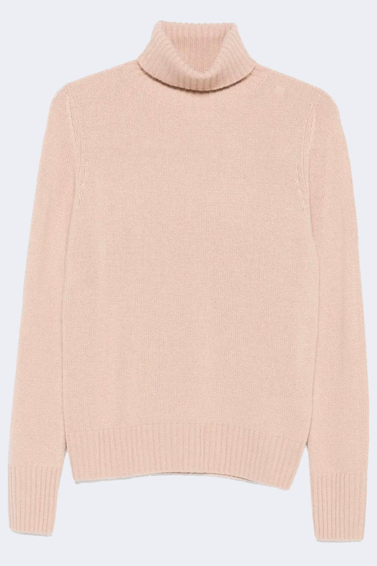 ALLUDE MAGLIA-CANOTTIERA-TOP  PETROLIO / XS Dolcevita in cashmire donna Allude