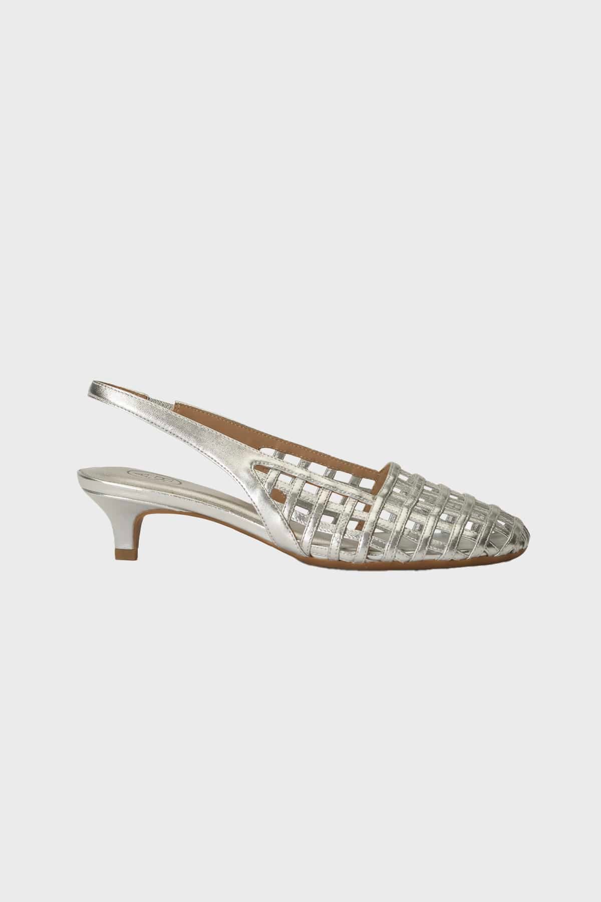 ASH CALZATURE  ARGENTO / 35 Slingback Argento in pelle Ash Enji