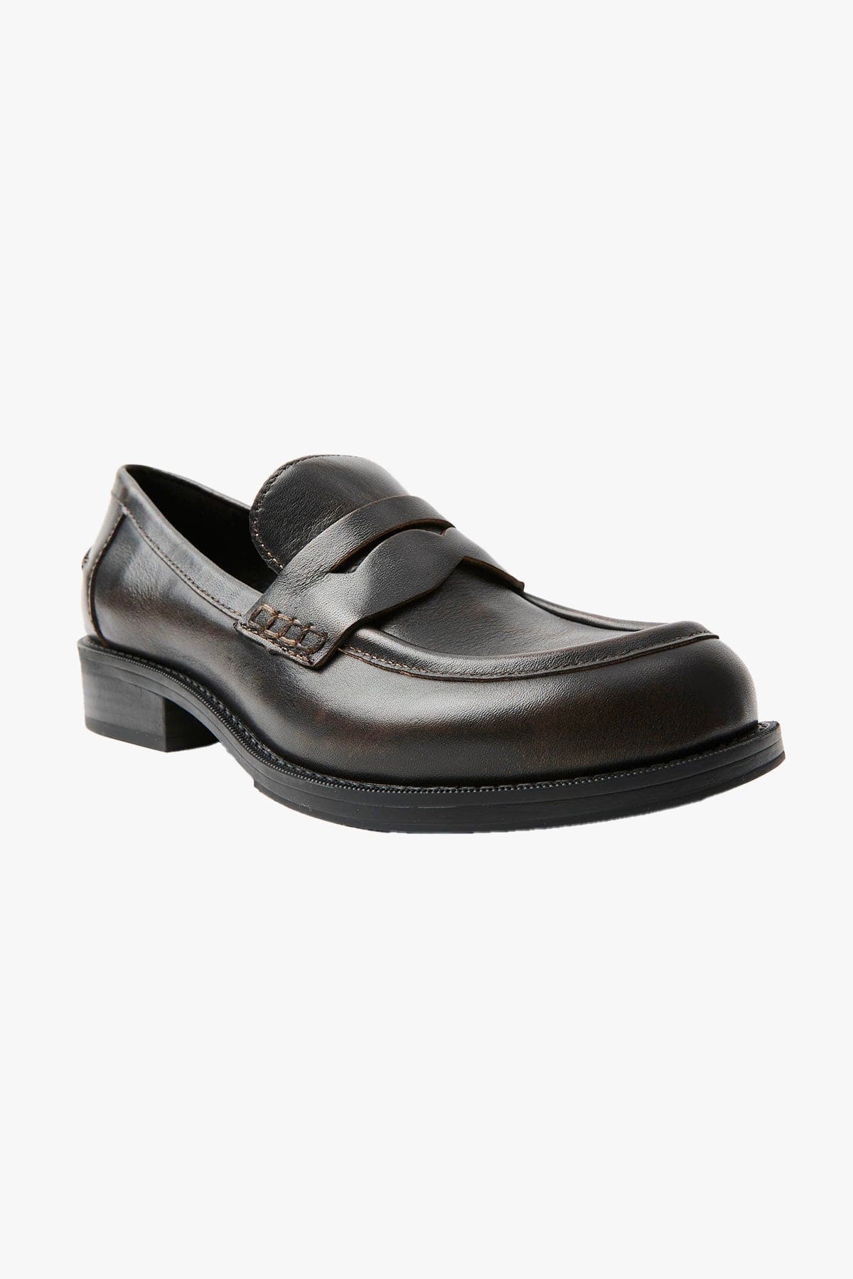 ASH CALZATURE  NERO / 35 Mocassino nero donna in pelle Ash Ringo01