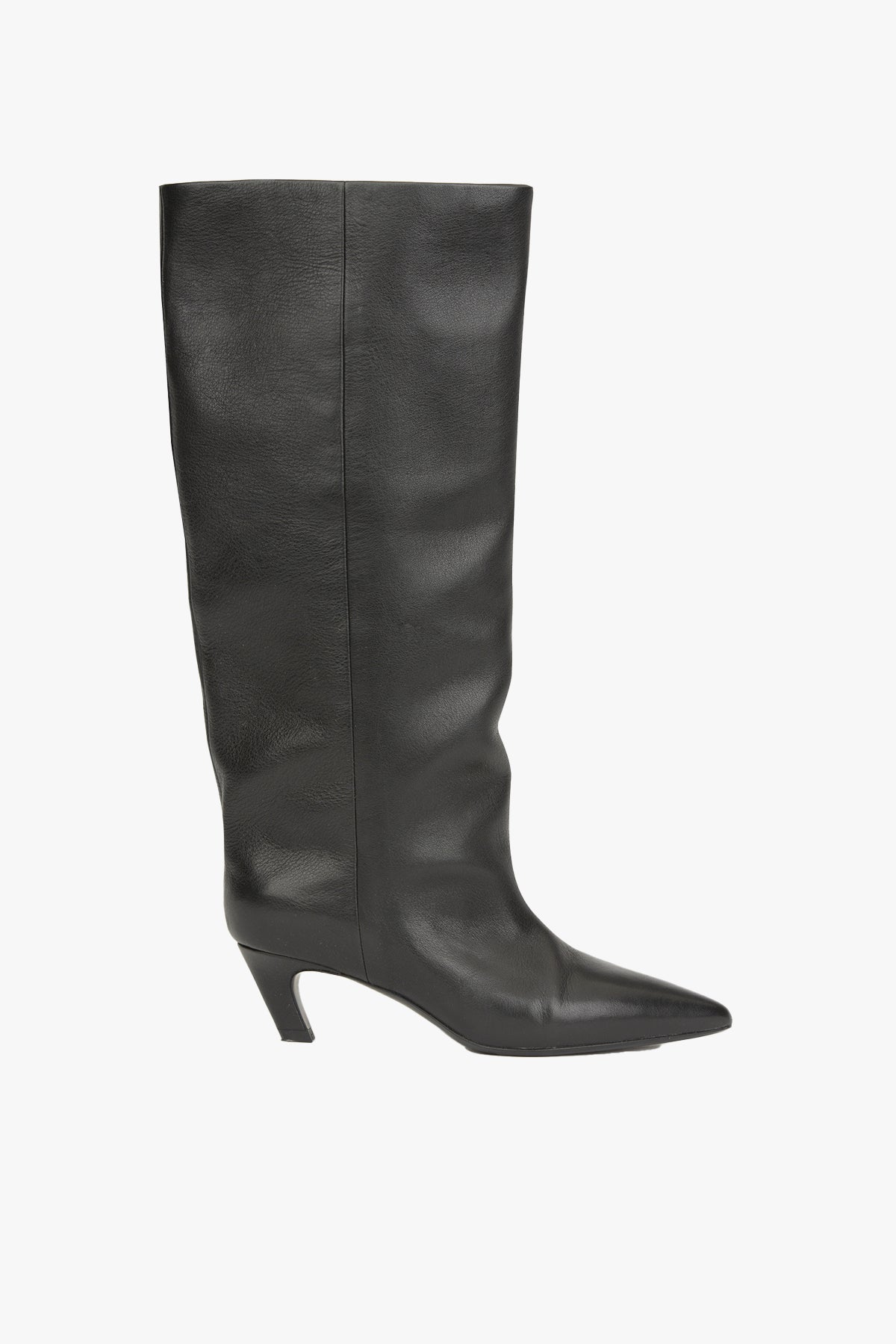 ASH STIVALI - STIVALETTI  NERO / 35 Stivale in pelle nero donna Violeto1 Ash