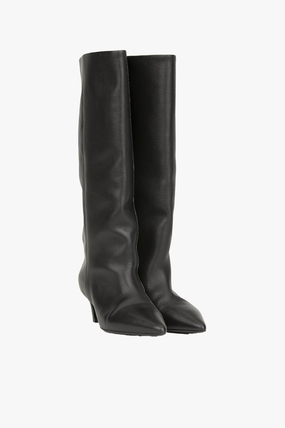 ASH STIVALI - STIVALETTI  Stivale in pelle nero donna Violeto1 Ash