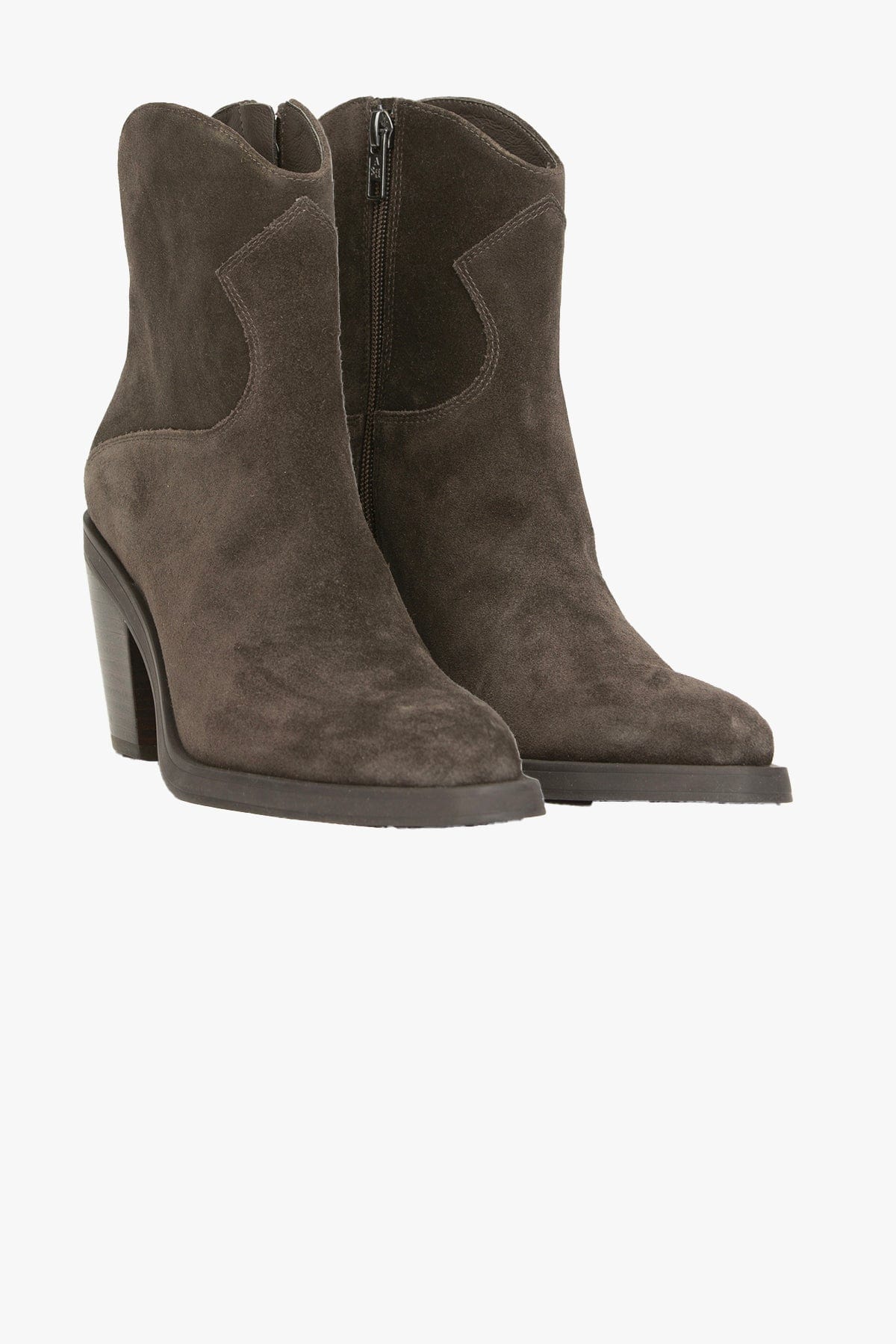 ASH STIVALI - STIVALETTI  Stivaletto in suede donna Ash Judy02