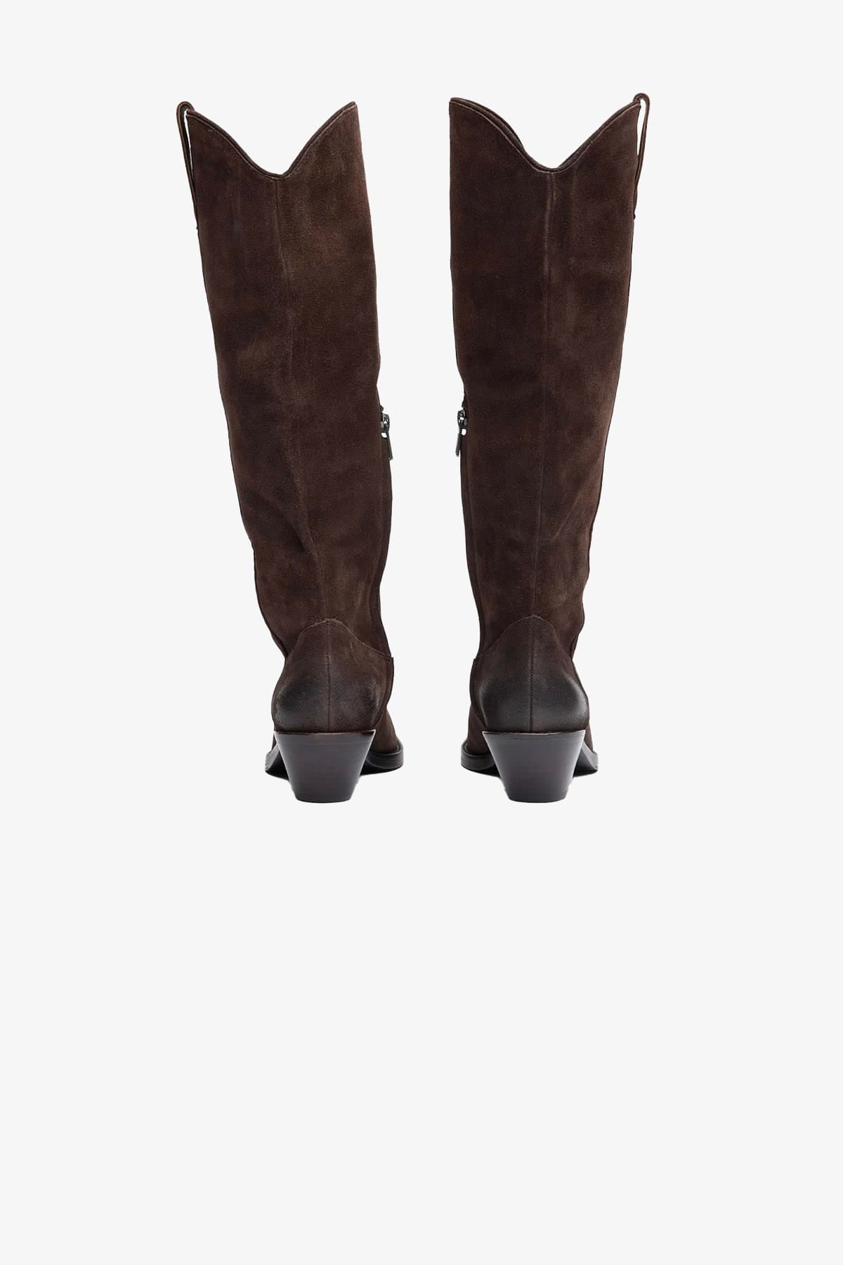 ASH STIVALI - STIVALETTI  Stivali alti in suede donna Ash Dolly