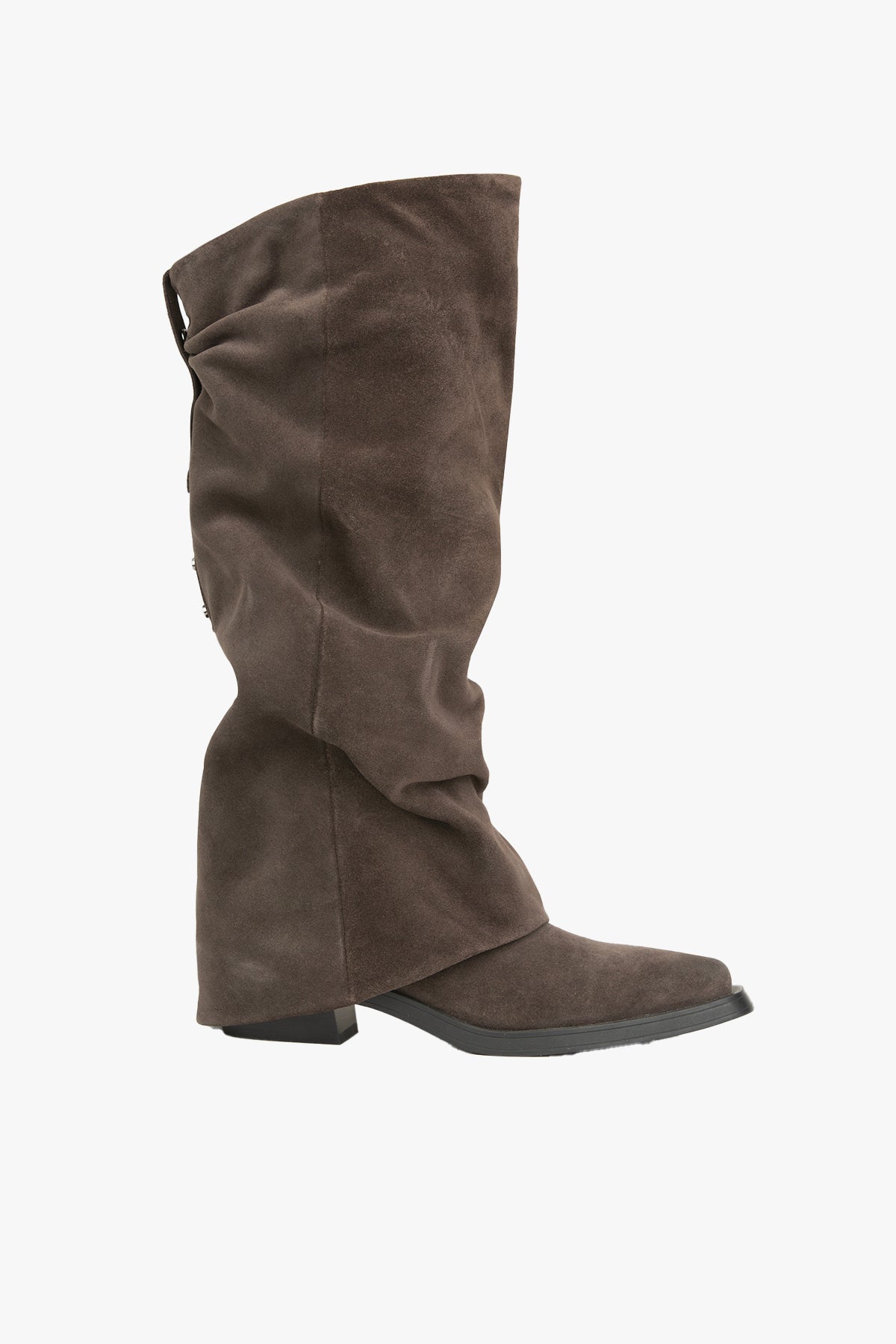 ASH STIVALI - STIVALETTI  VERDE OLIVA / 35 Stivale profilo basso donna Ash Liam02