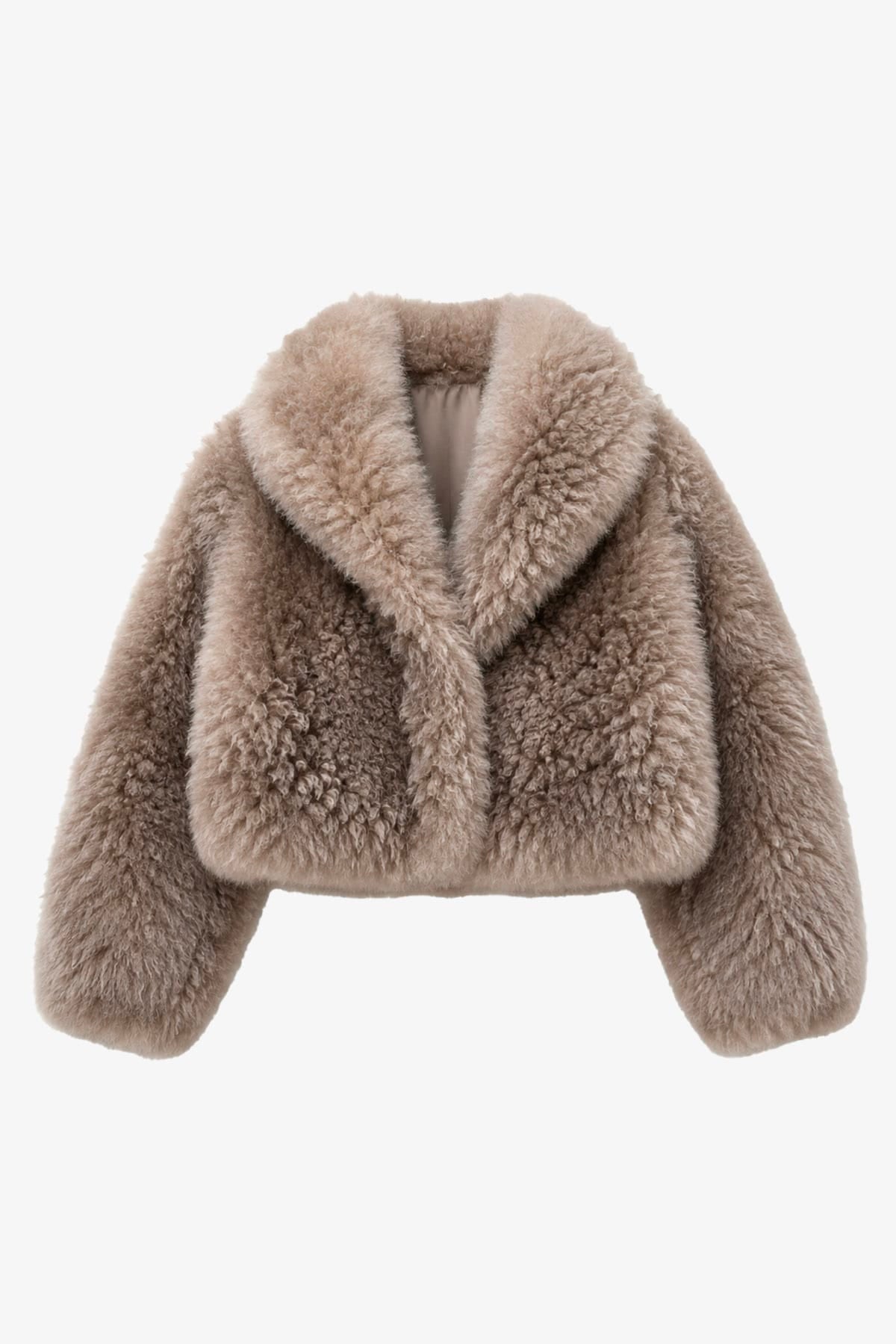 BLANCHA GIACCONE  CARAMELLO / 36 Giacca donna Blancha Cashmere goat jacket