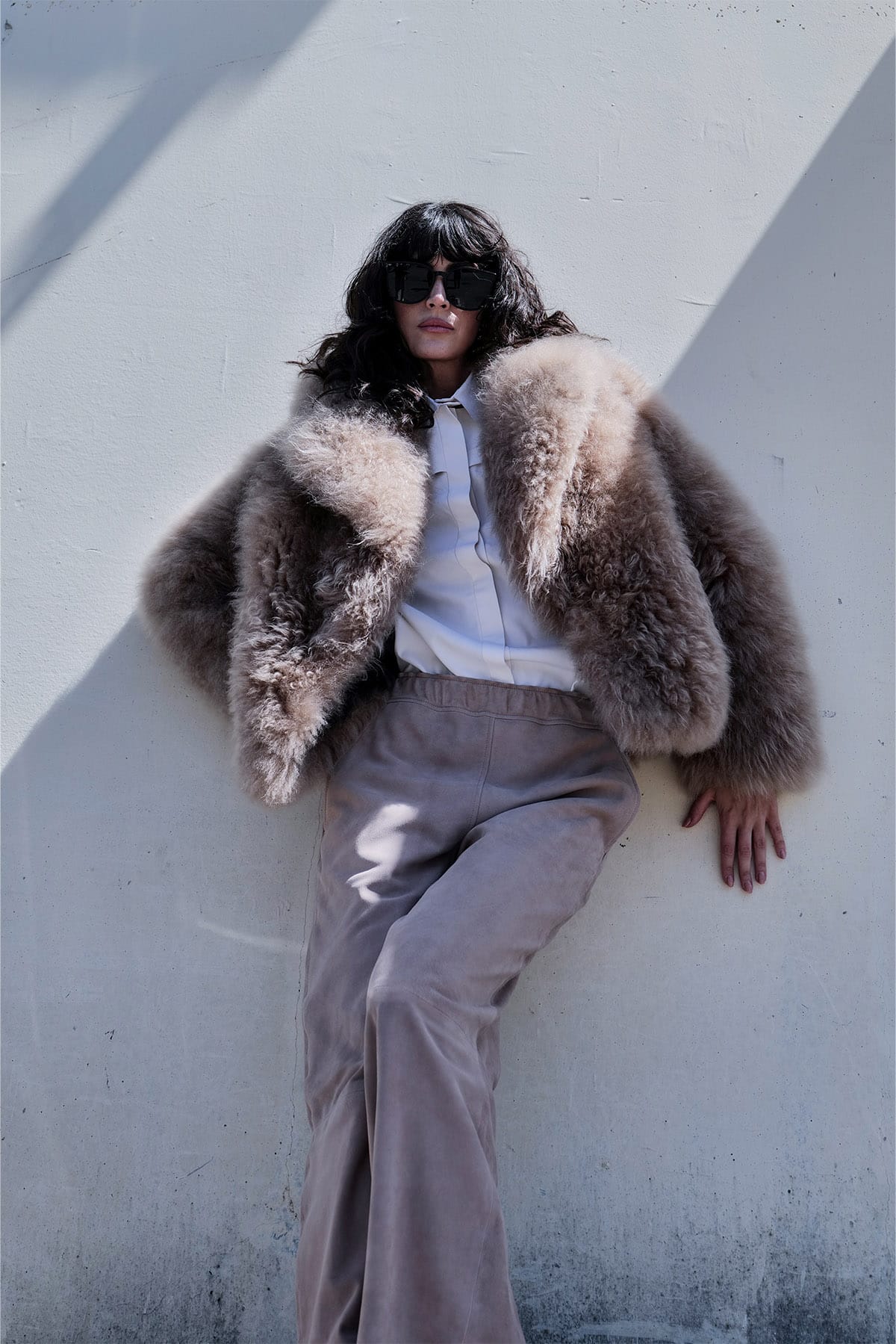 BLANCHA GIACCONE  Giacca donna Blancha Cashmere goat jacket