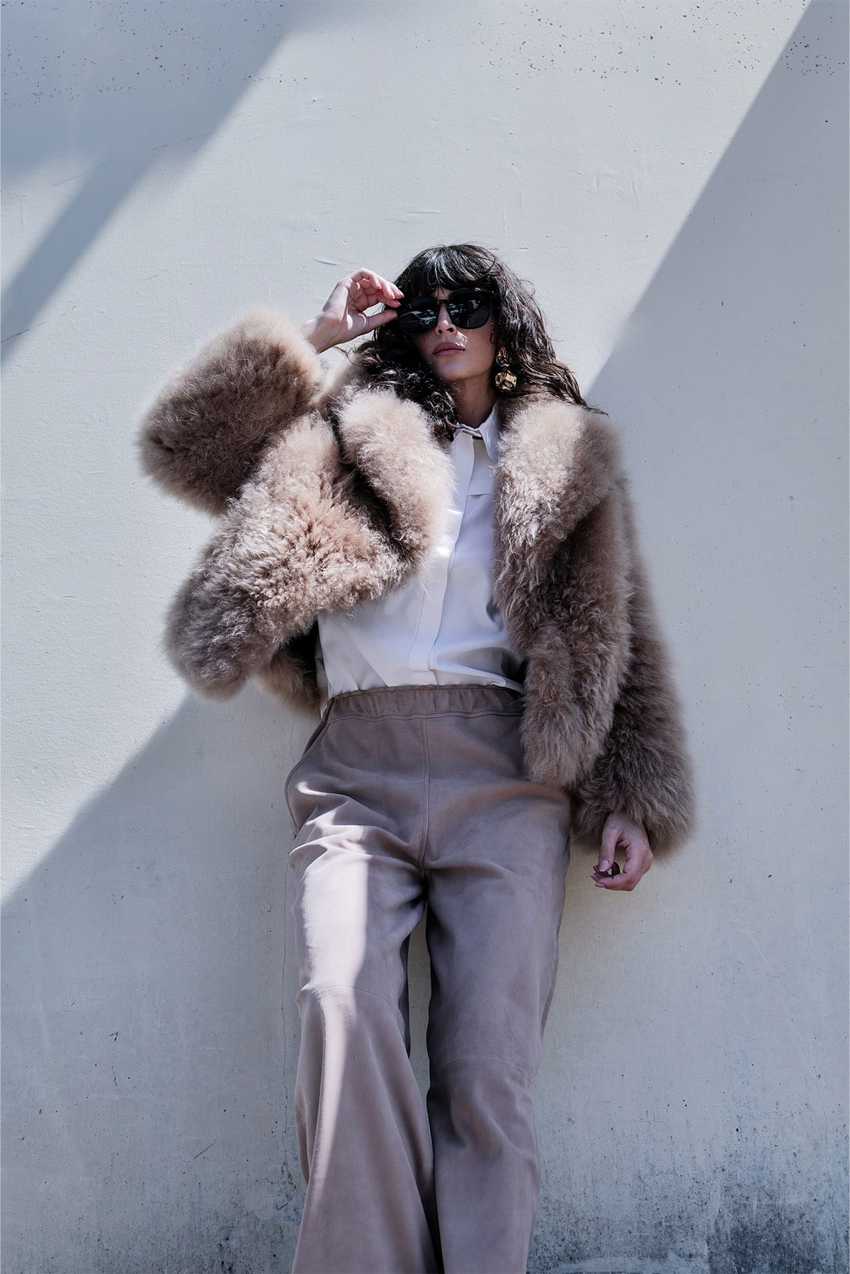 BLANCHA GIACCONE  CARAMELLO / 36 Giacca donna Blancha Cashmere goat jacket