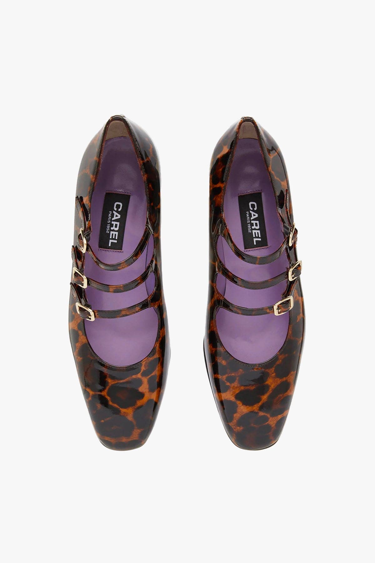 CAREL CALZATURE  Mary Jane leopardata Carell Kina 22