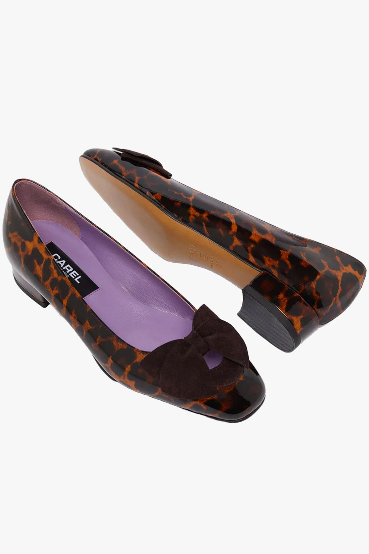 CAREL CALZATURE  LEOPARDATO / 34 Mocassino leopardato donna Carell Princesse