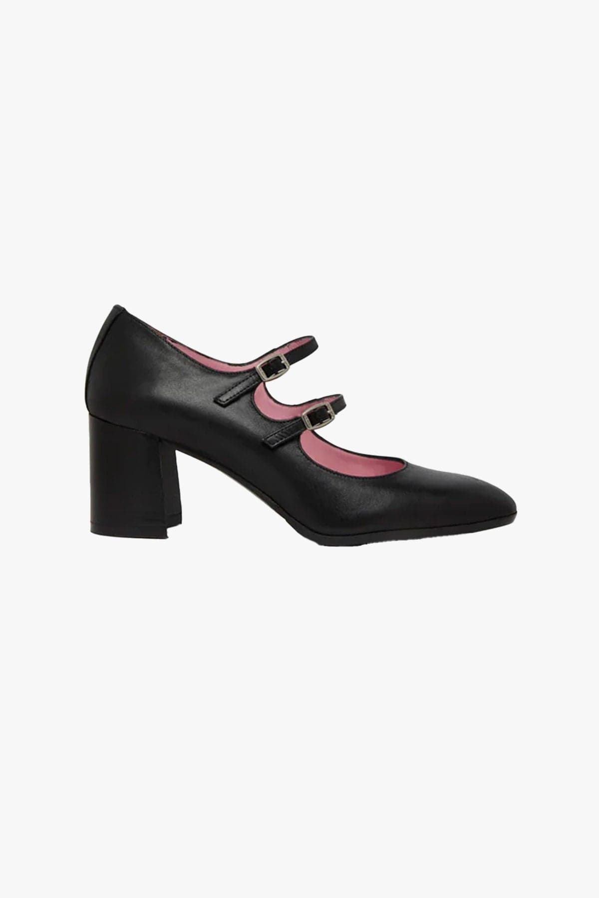 CAREL CALZATURE  NERO PELLE / 34 Mary Jane nera interno rosa Carel Alice22