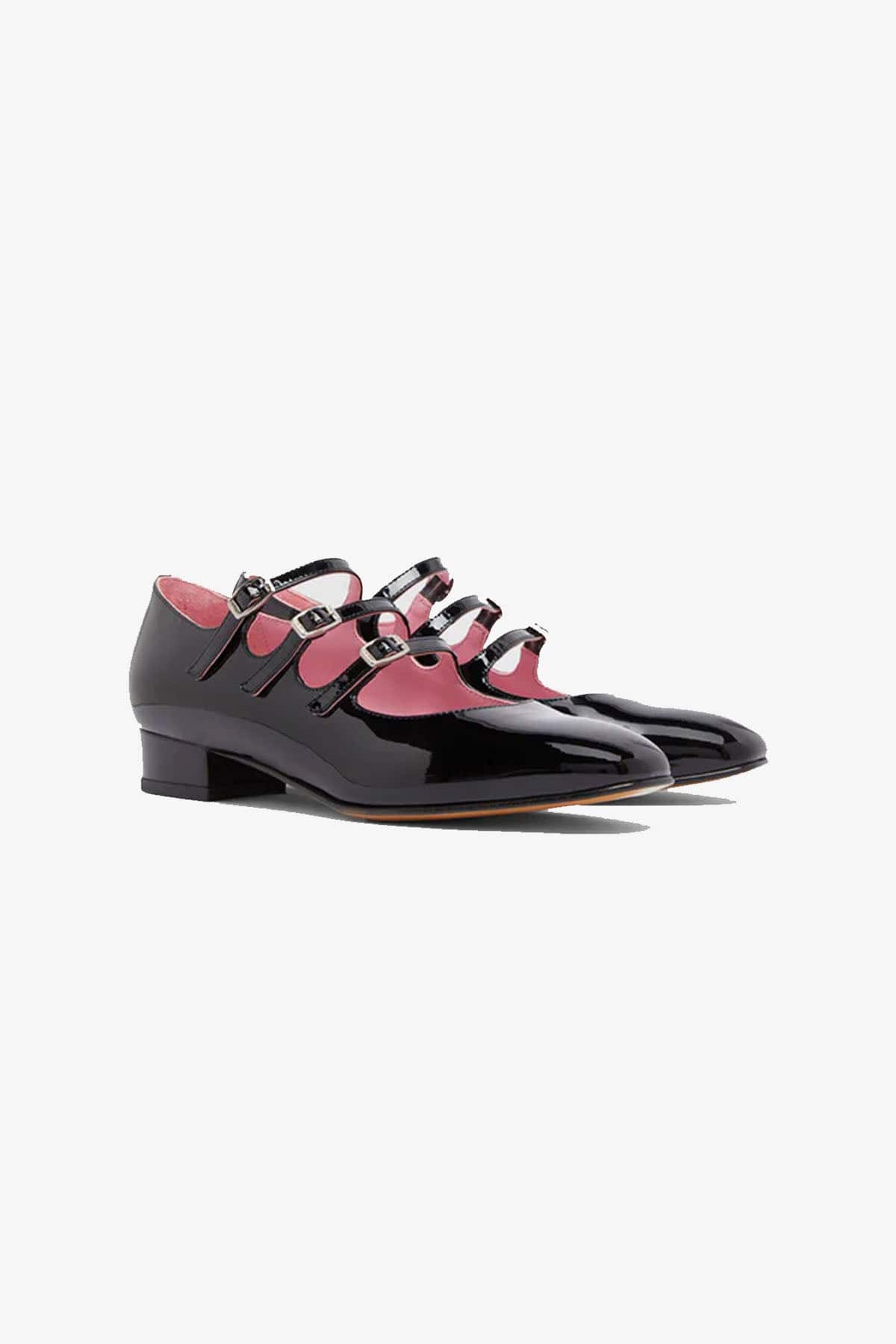 CAREL CALZATURE  Scarpa in Vernice Nera Carel Ariana