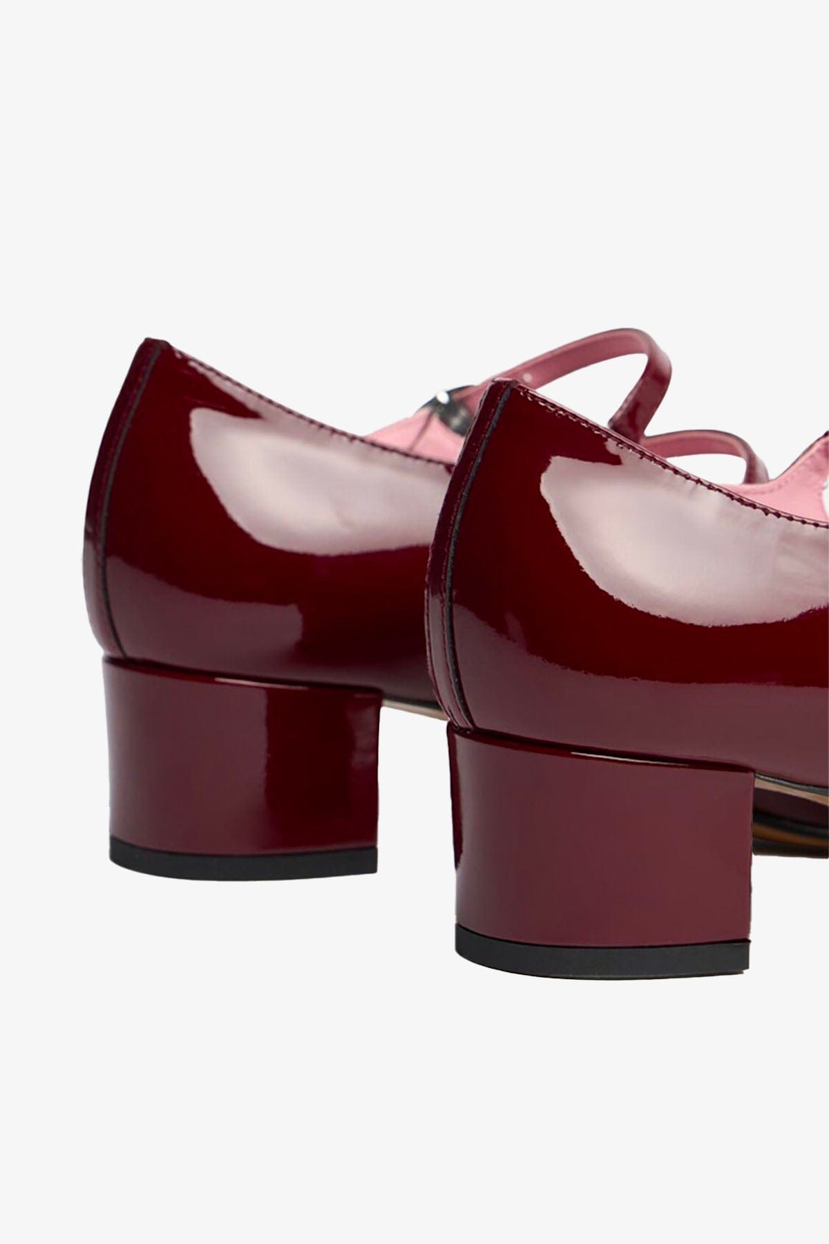 CAREL CALZATURE  Scarpa Mary Jane in Vernice Donna Bordeaux