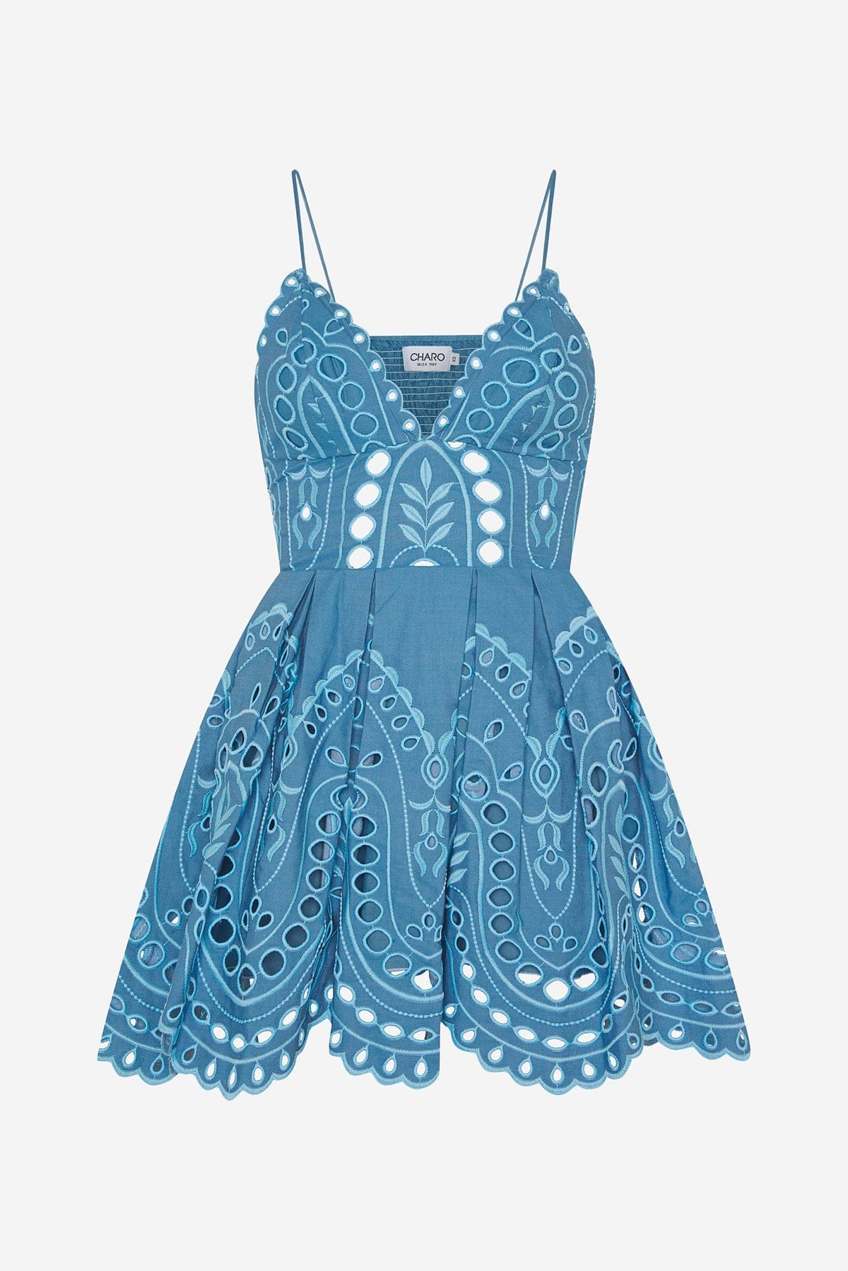 CHARO RUIZ ABITO  AZZURRO SEALACE / XXS Short dress Nix Charo Ruiz