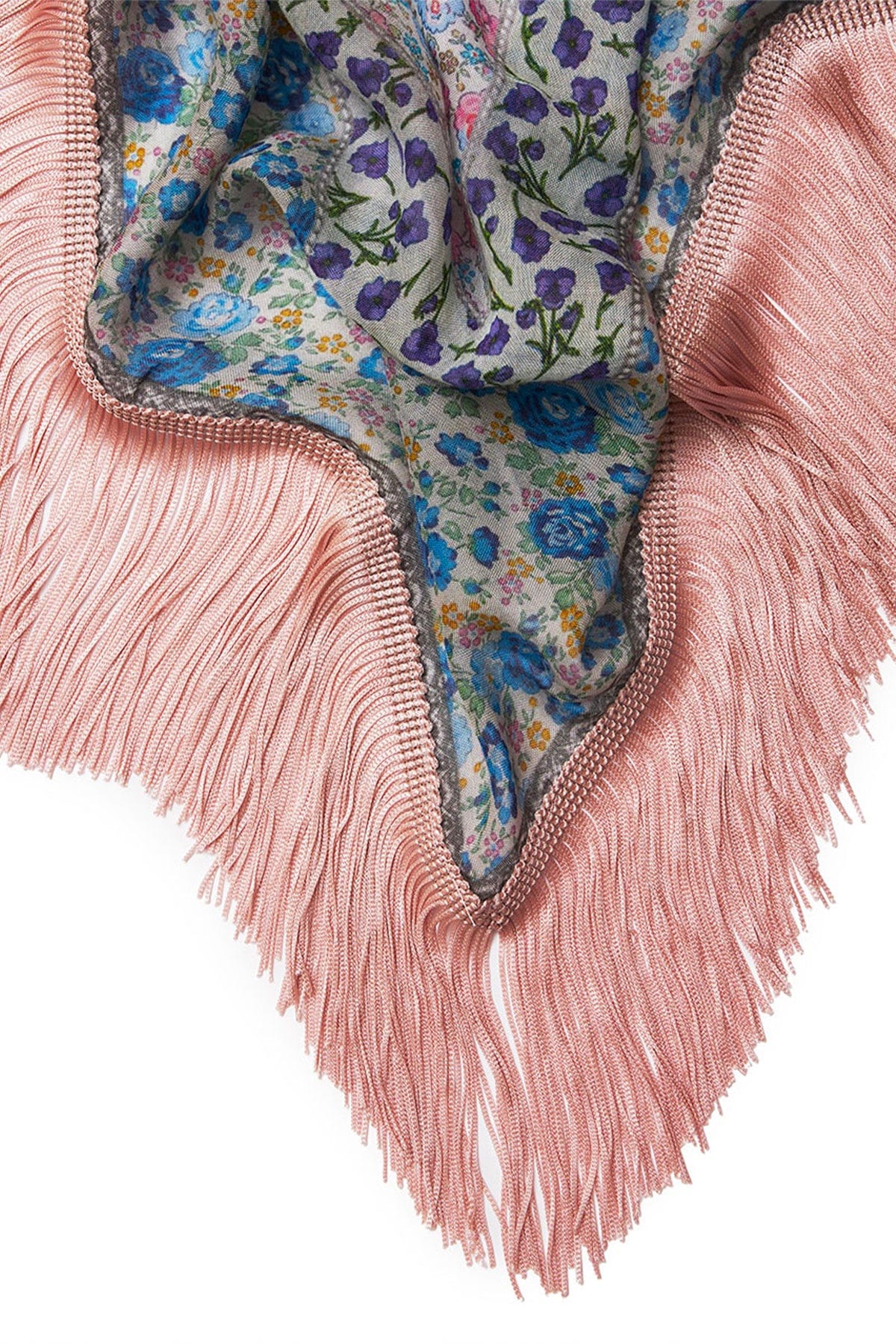 FALIERO SARTI FOULARD-SCIARPA-NASTRO  Foulard donna con frange Faliero Sarti Lety Frangia
