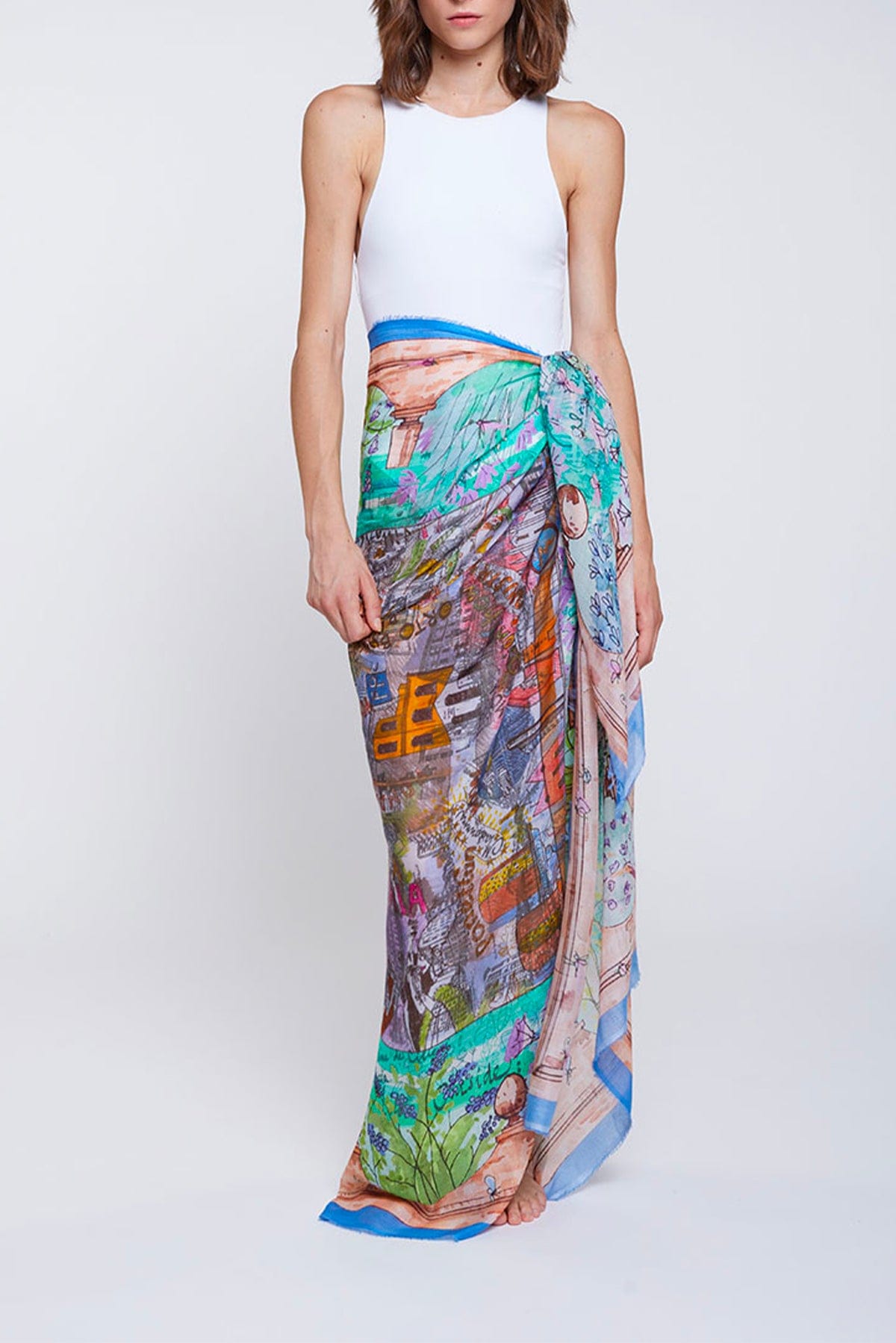 FALIERO SARTI FOULARD-SCIARPA-NASTRO  Foulard donna Faliero Sarti Milano
