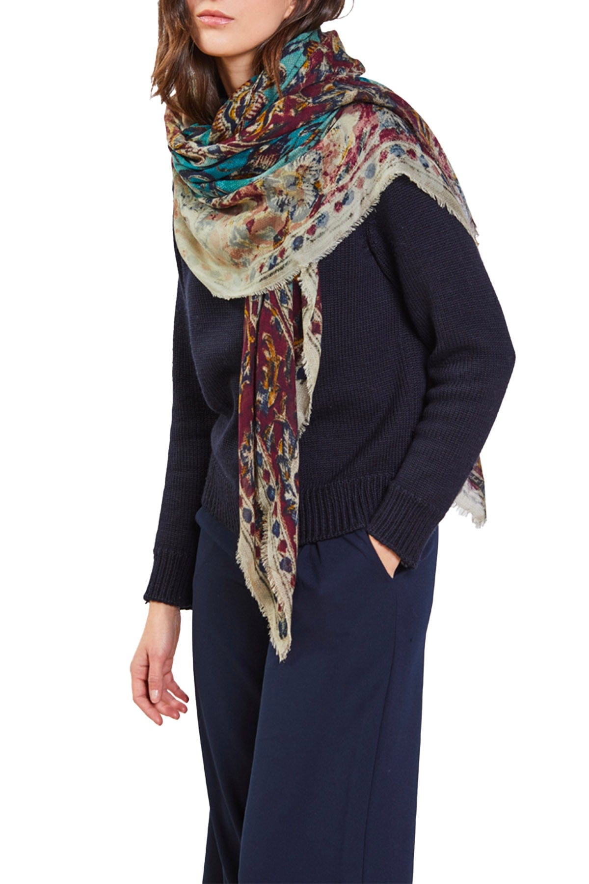 FALIERO SARTI FOULARD-SCIARPA-NASTRO  STAMPATO / UNICA Foulard donna Faliero Sarti Tapis