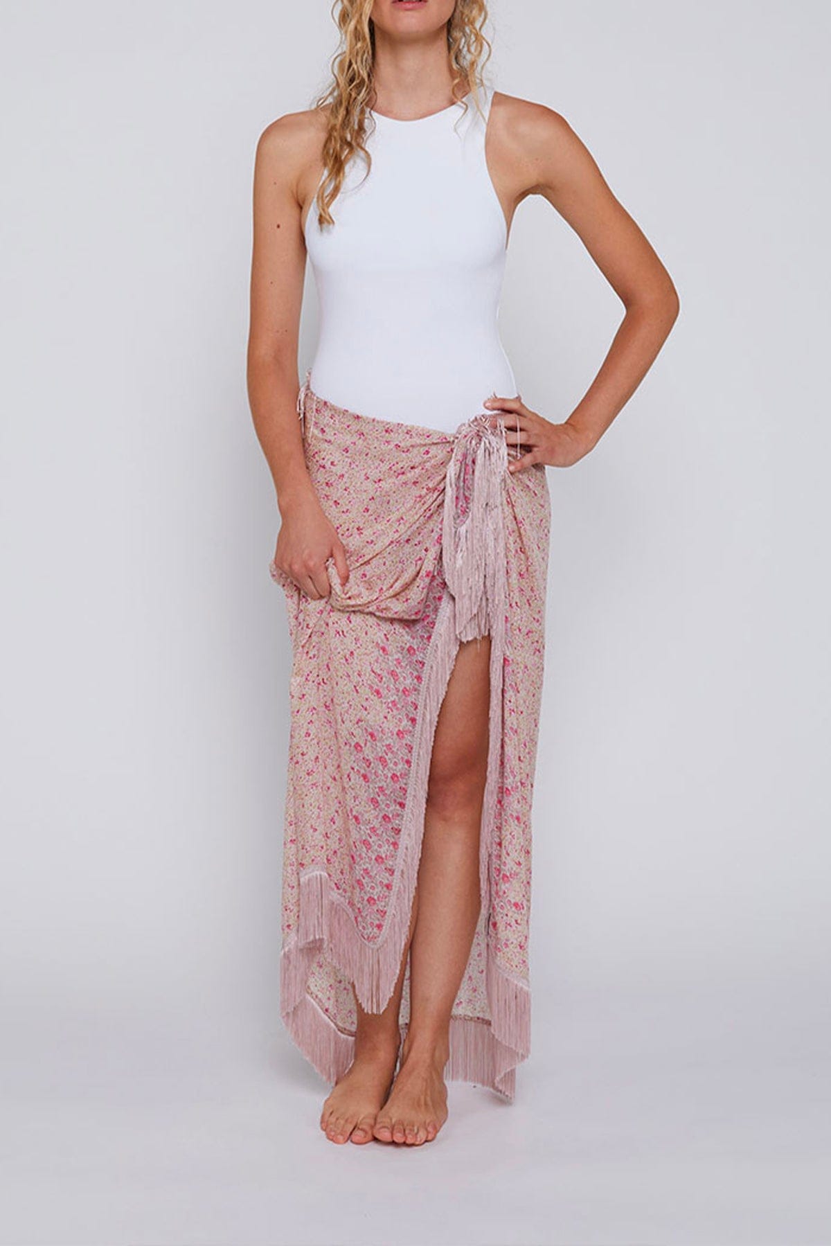 FALIERO SARTI FOULARD-SCIARPA-NASTRO  Foulard donna fiorato Pollina Faliero Sarti