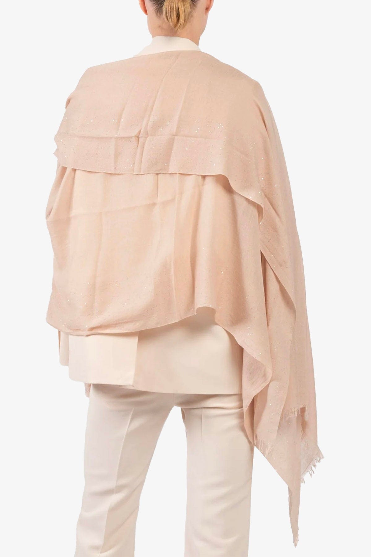 FALIERO SARTI FOULARD-SCIARPA-NASTRO  Foulard rosa cipria Faliero Sarti Clary