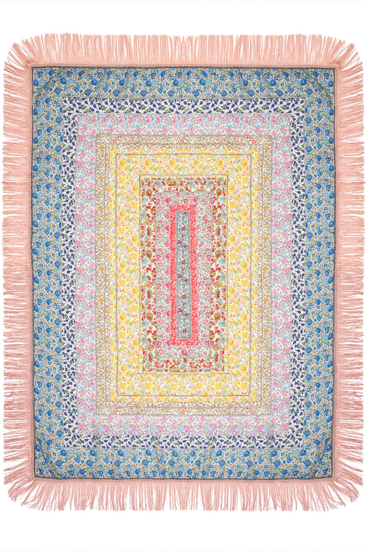 FALIERO SARTI FOULARD-SCIARPA-NASTRO  STAMPA / UNICA Foulard donna con frange Faliero Sarti Lety Frangia