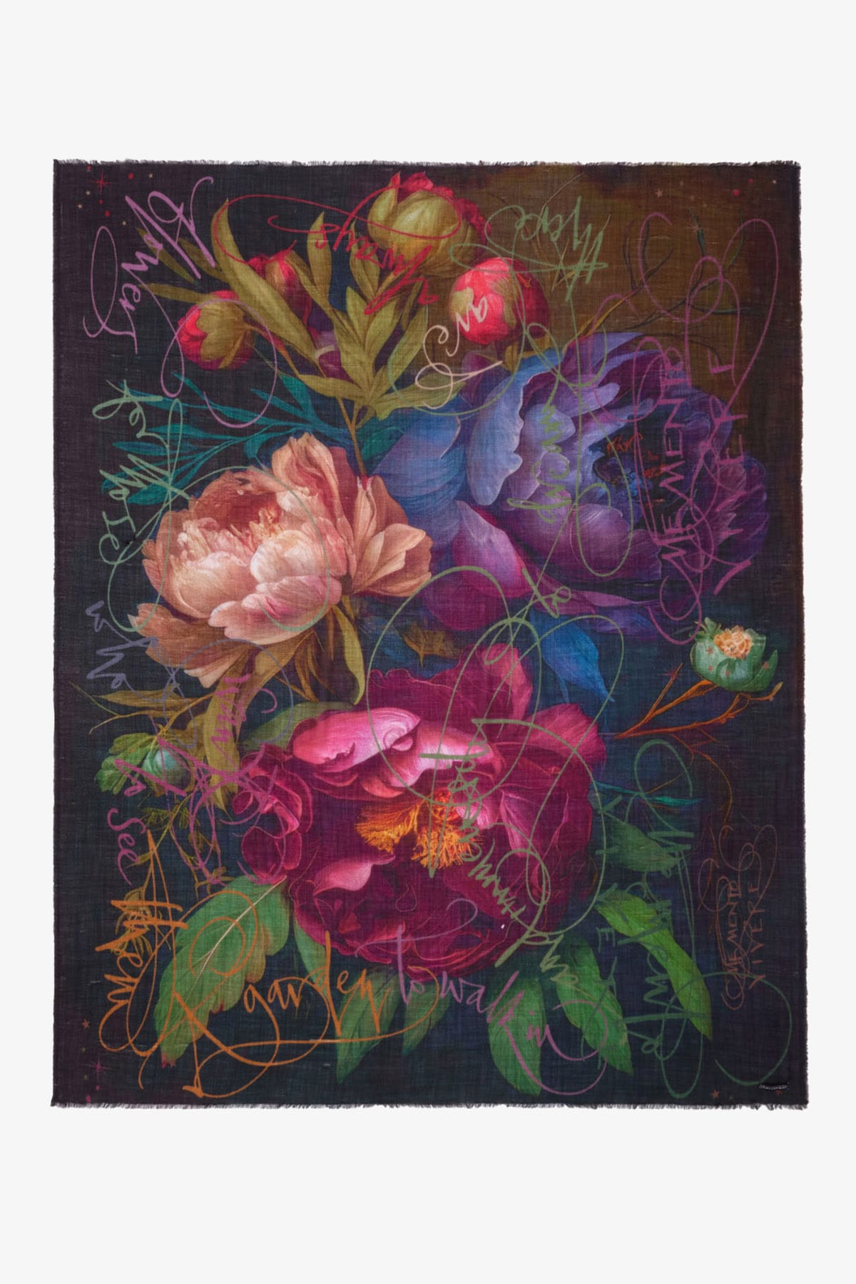 FALIERO SARTI FOULARD-SCIARPA-NASTRO  STAMPATA / UNICA Stola in lana e cashmere Faliero Sarti Memento