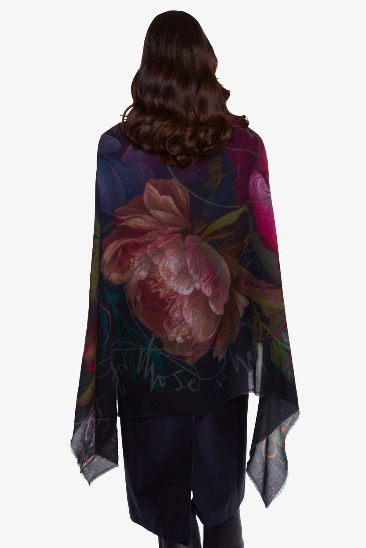 FALIERO SARTI FOULARD-SCIARPA-NASTRO  STAMPATA / UNICA Stola in lana e cashmere Faliero Sarti Memento