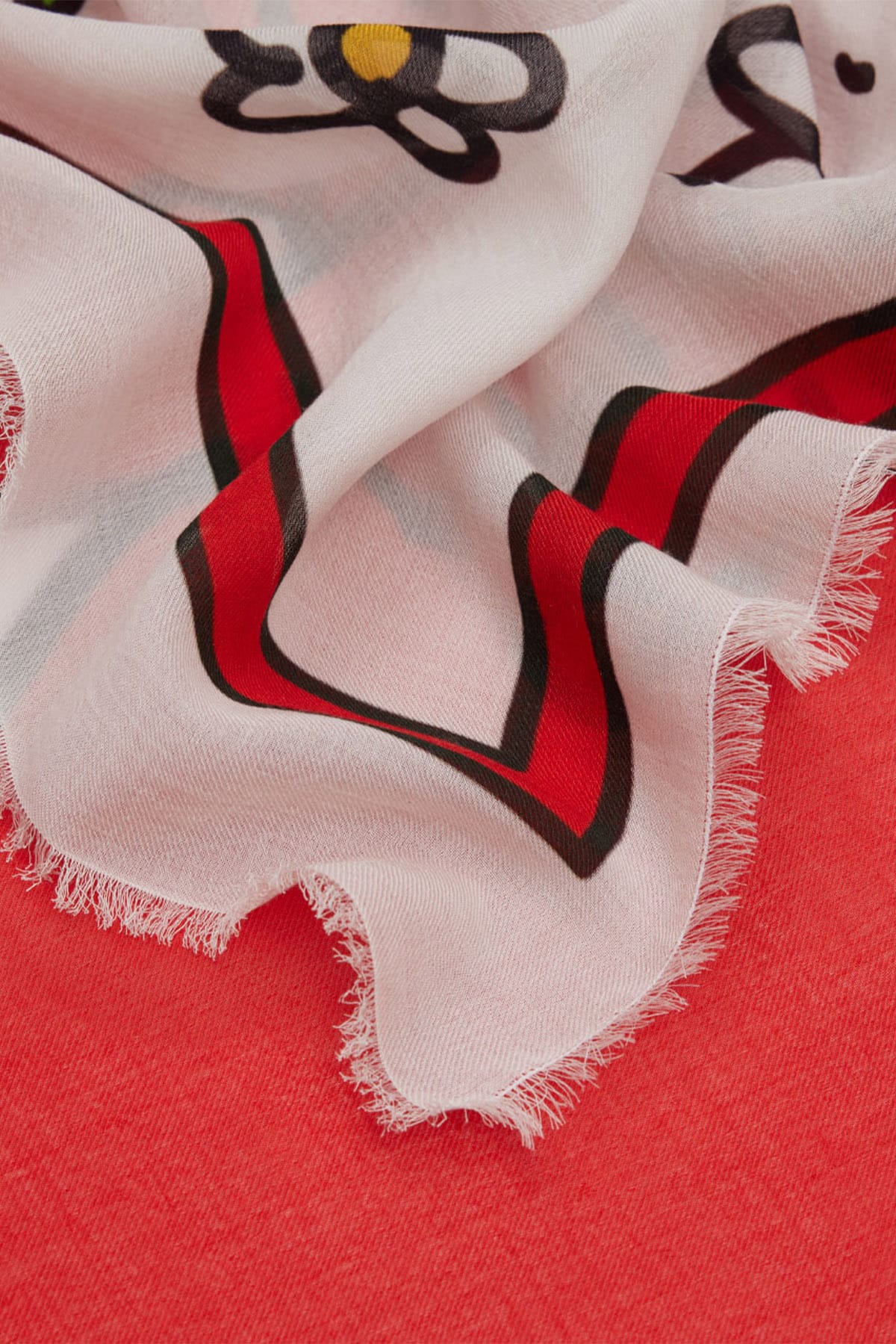 FALIERO SARTI FOULARD-SCIARPA-NASTRO  Stola quadrata stampata Faliero Sarti To Be Happy