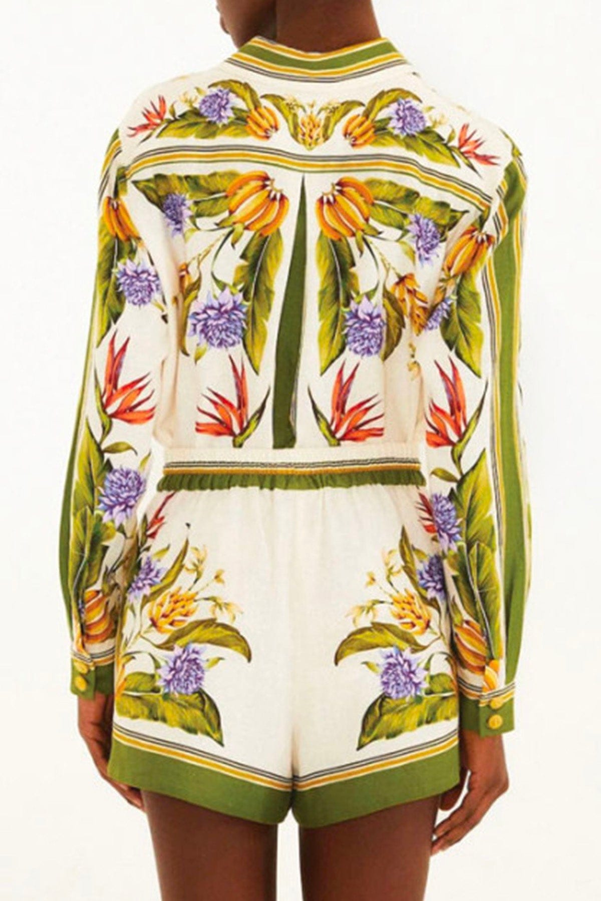 FARM RIO PANTALONE CORTO  Tropical scarf sand shorts Farm Rio