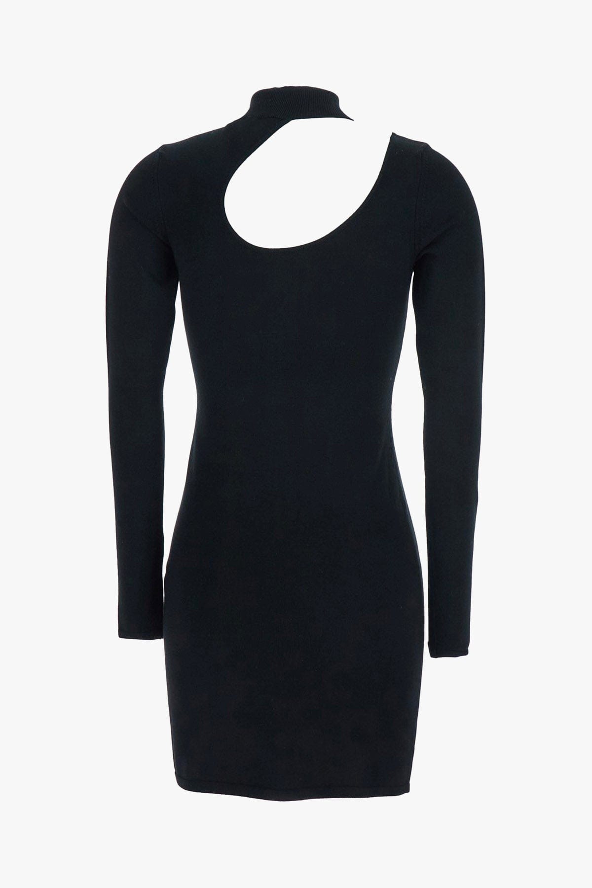 FEDERICA TOSI ABITO  NERO / 36 Abito corto in maglia con cut Federica Tosi