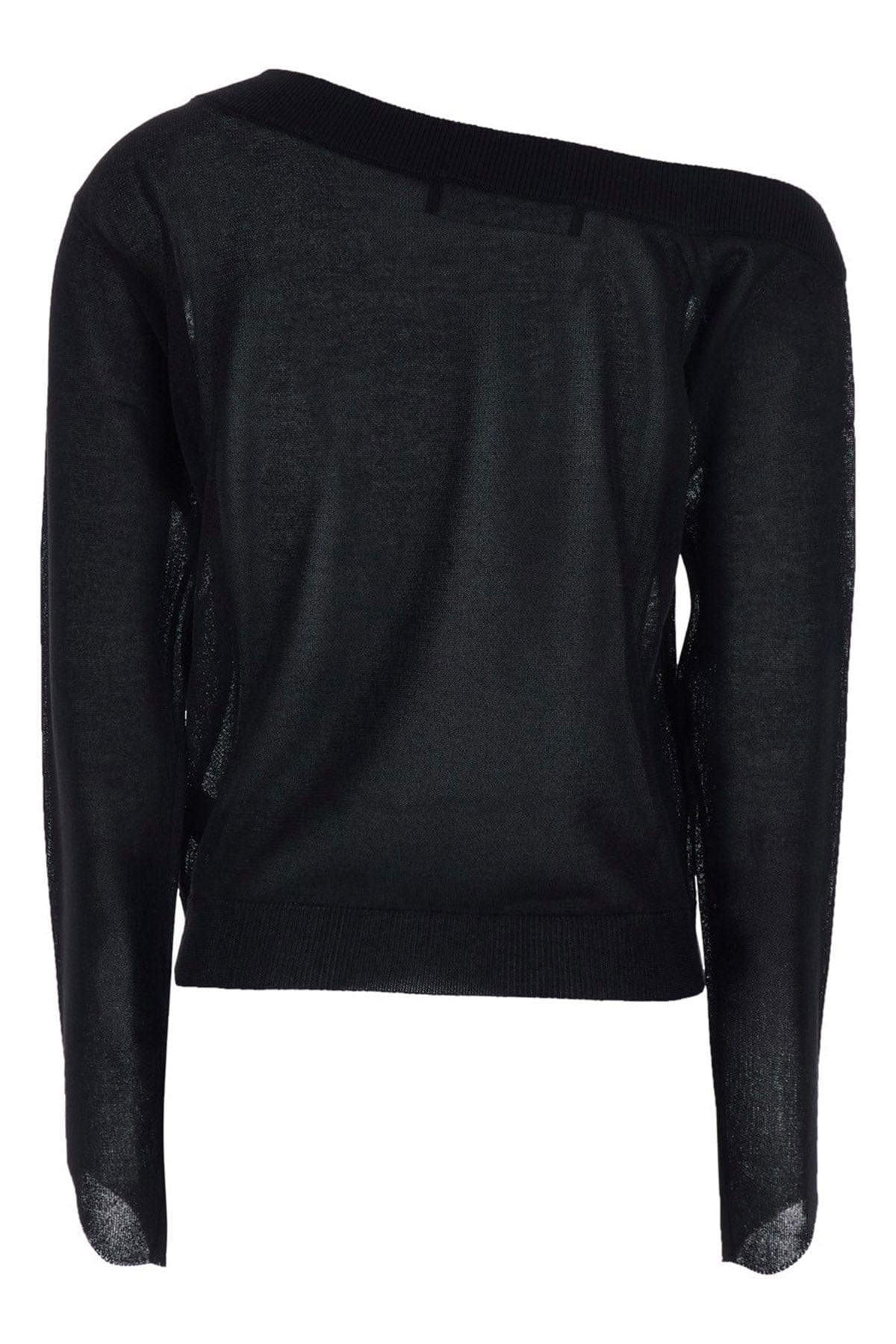 FEDERICA TOSI MAGLIA-CANOTTIERA-TOP  Maglia monospalla maniche lunghe Federica Tosi