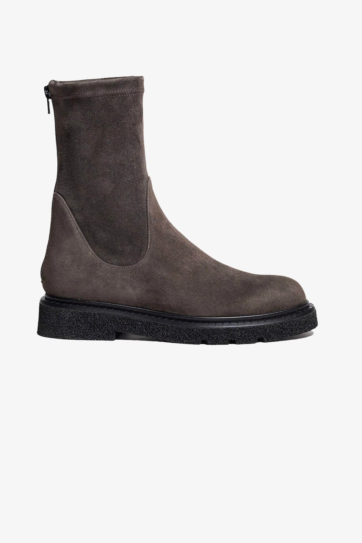 GUGLIELMO ROTTA CALZATURE  CAMOSCIO GRAFITE / 34 Stivaletto in suede grafite Krisalin Guglielmo Rotta